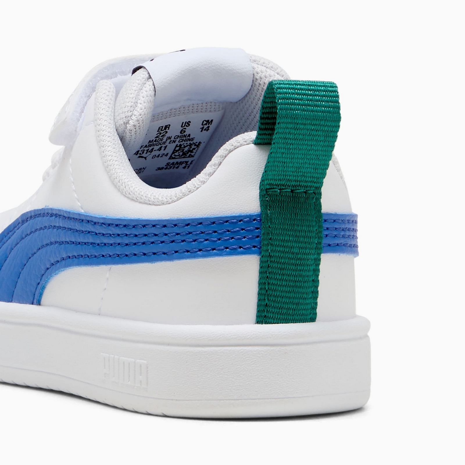 Buty sportowe dziecice Puma RICKIE AC+ INF biae 38431441