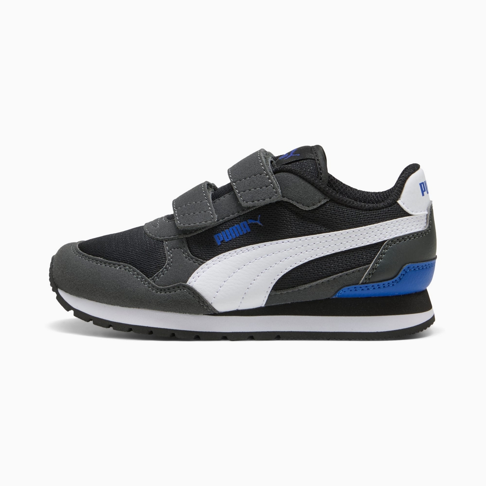 Buty sportowe dziecice Puma ST RUNNER V4 MESH V PS szare 39987705