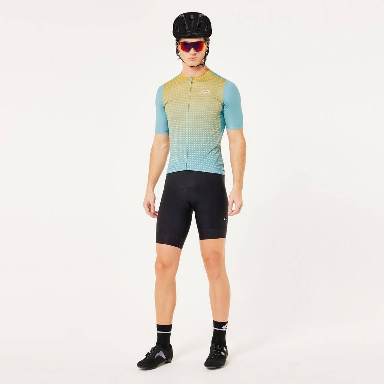 Koszulka rowerowa mska Oakley ENDURANCE DAZZLE CAMO wielokolorowa FOA404398-6GR