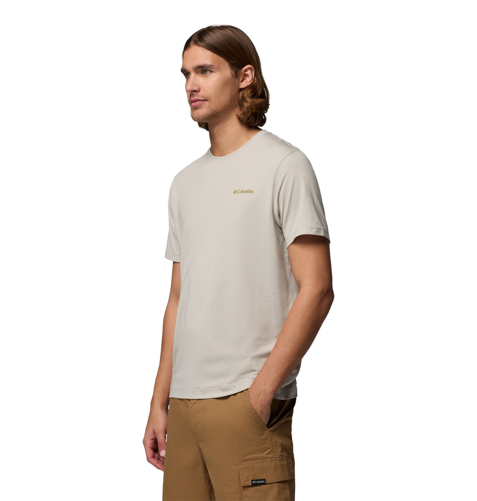 Koszulka m�ska Columbia PARSONS POINT BACK GRAPHIC be�owa 2165081278