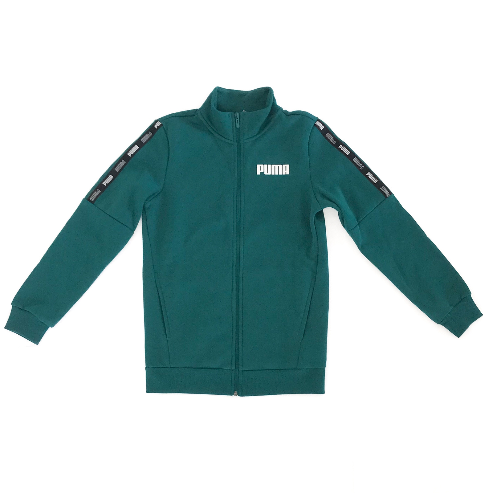 Bluza mska Puma Tape FZ zielona 67401613