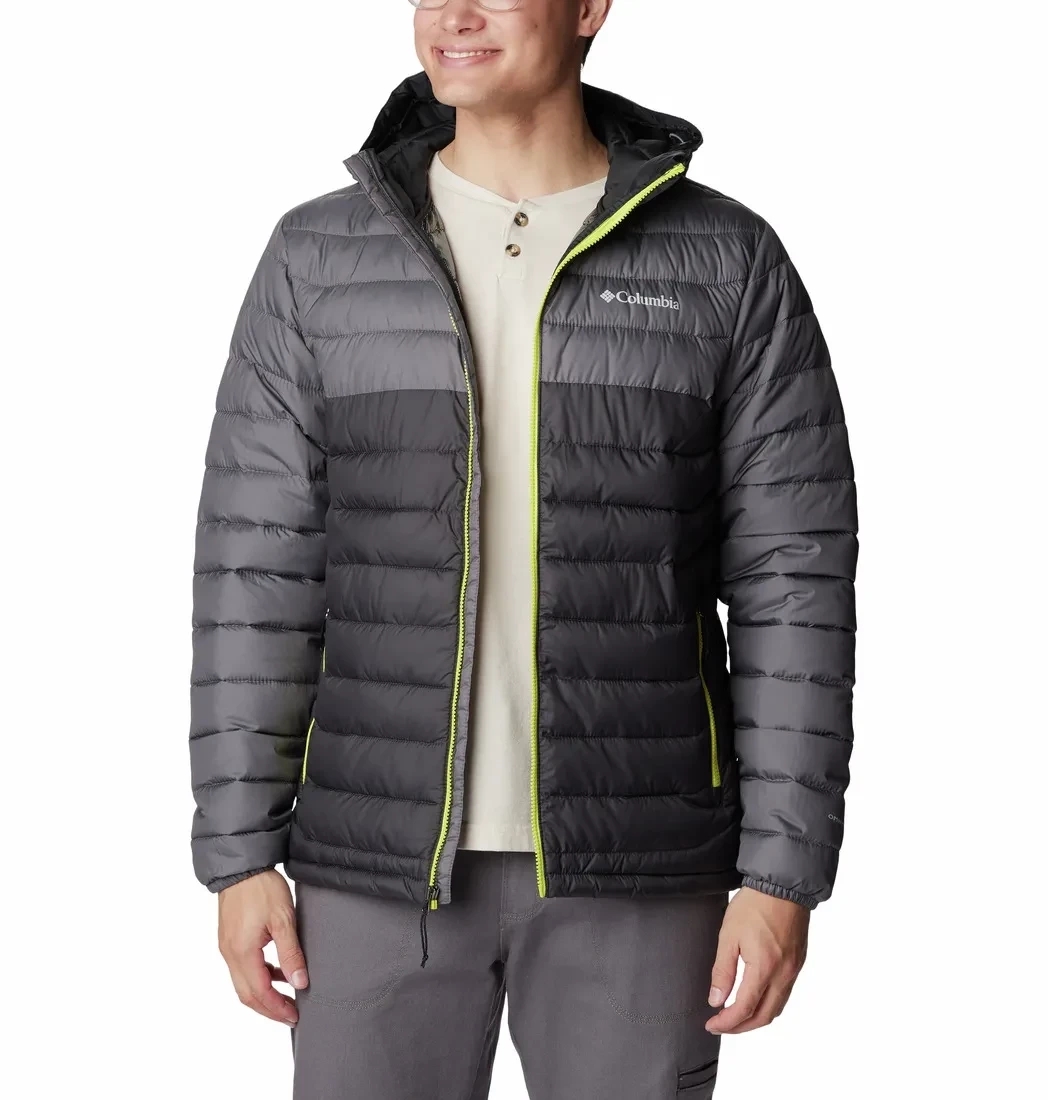 Kurtka Puchowa Columbia Powder Lite Hooded Jacket Mska 1693931015