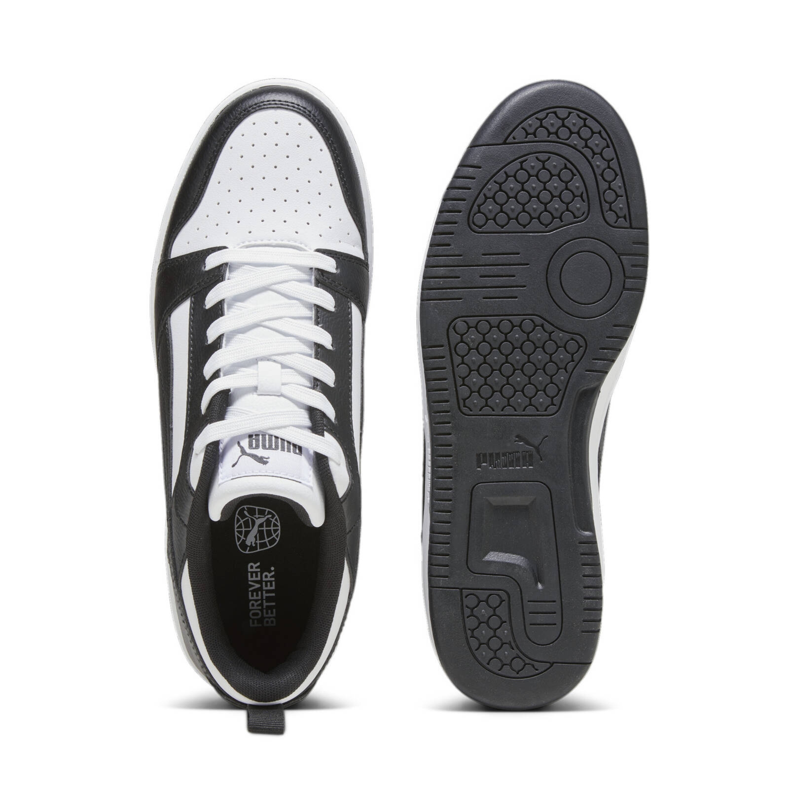 Buty sportowe mskie Puma REBOUND V6 LOW biae 39232801