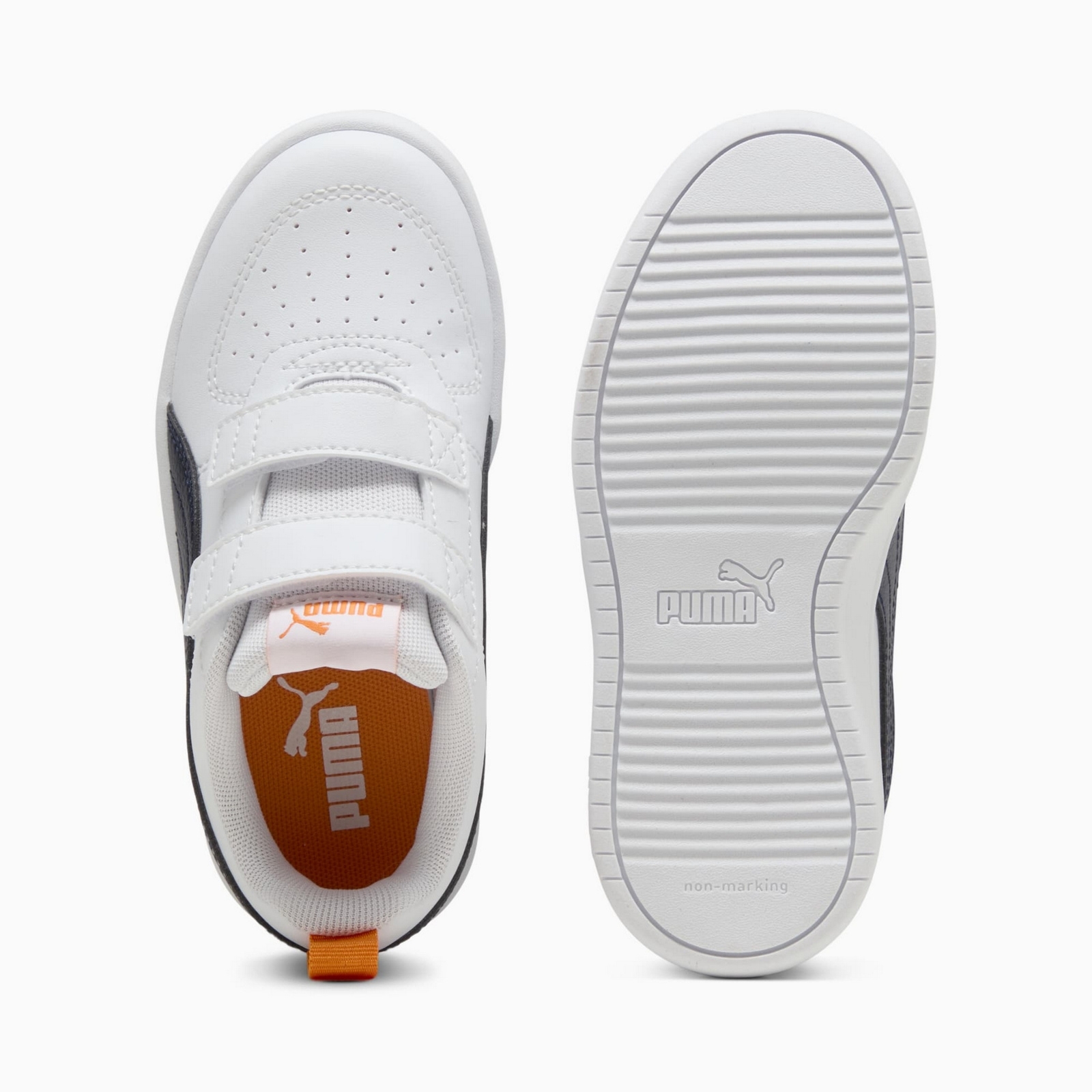 Buty sportowe dzieci�ce Puma RICKIE V PS bia�e 39132740