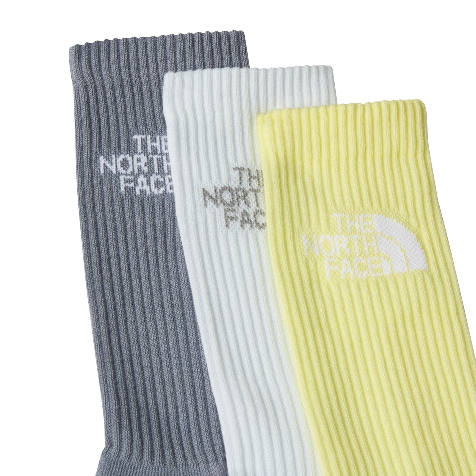Skarpety unisex The North Face MULTI SPORT CUSH CREW 3-PACK wielokolorowe NF0A882HN8U