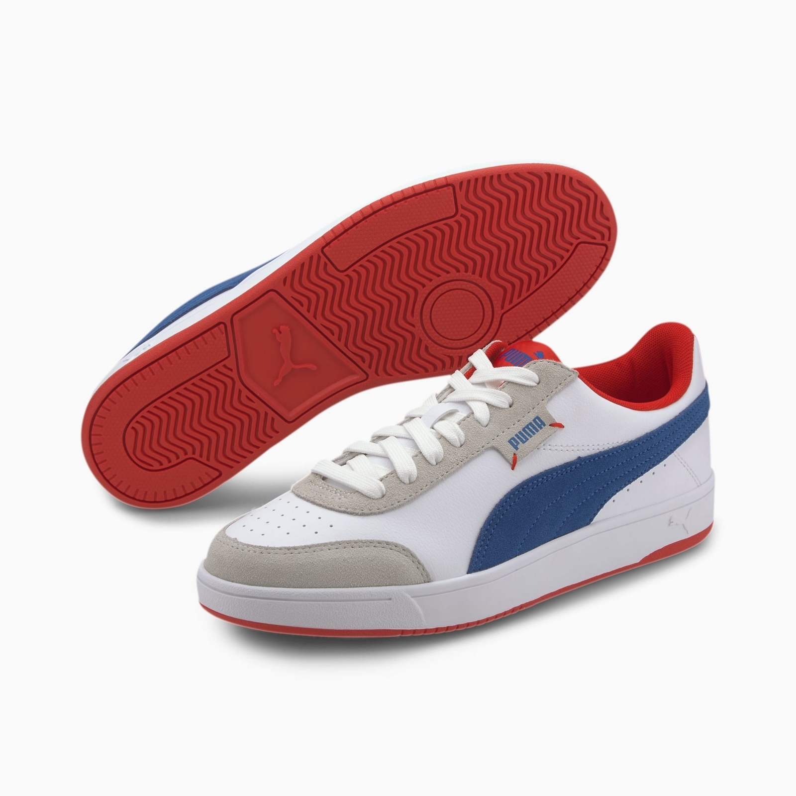 Buty sportowe m�skie Puma COURT LEGEND LO bia�e 37193105