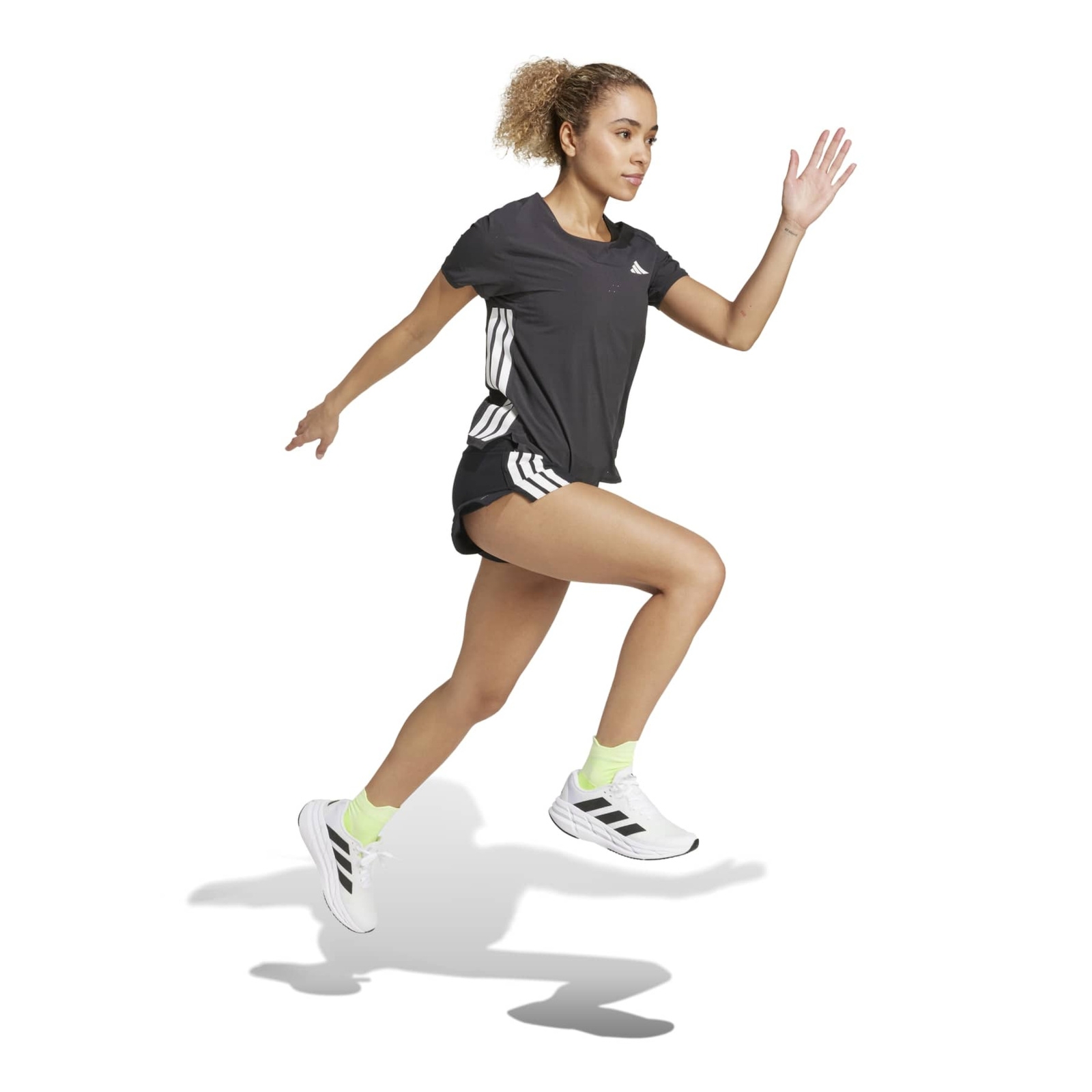 Spodenki do biegania damskie adidas ADIZERO czarne JM3648