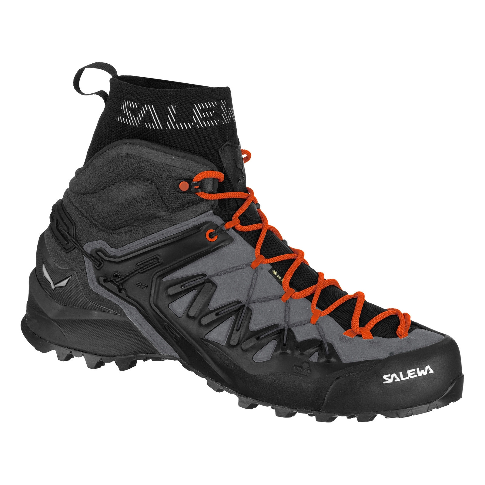 Buty podejciowe mskie Salewa WILDFIRE EDGE MID GTX szare 00-0000061350_0538