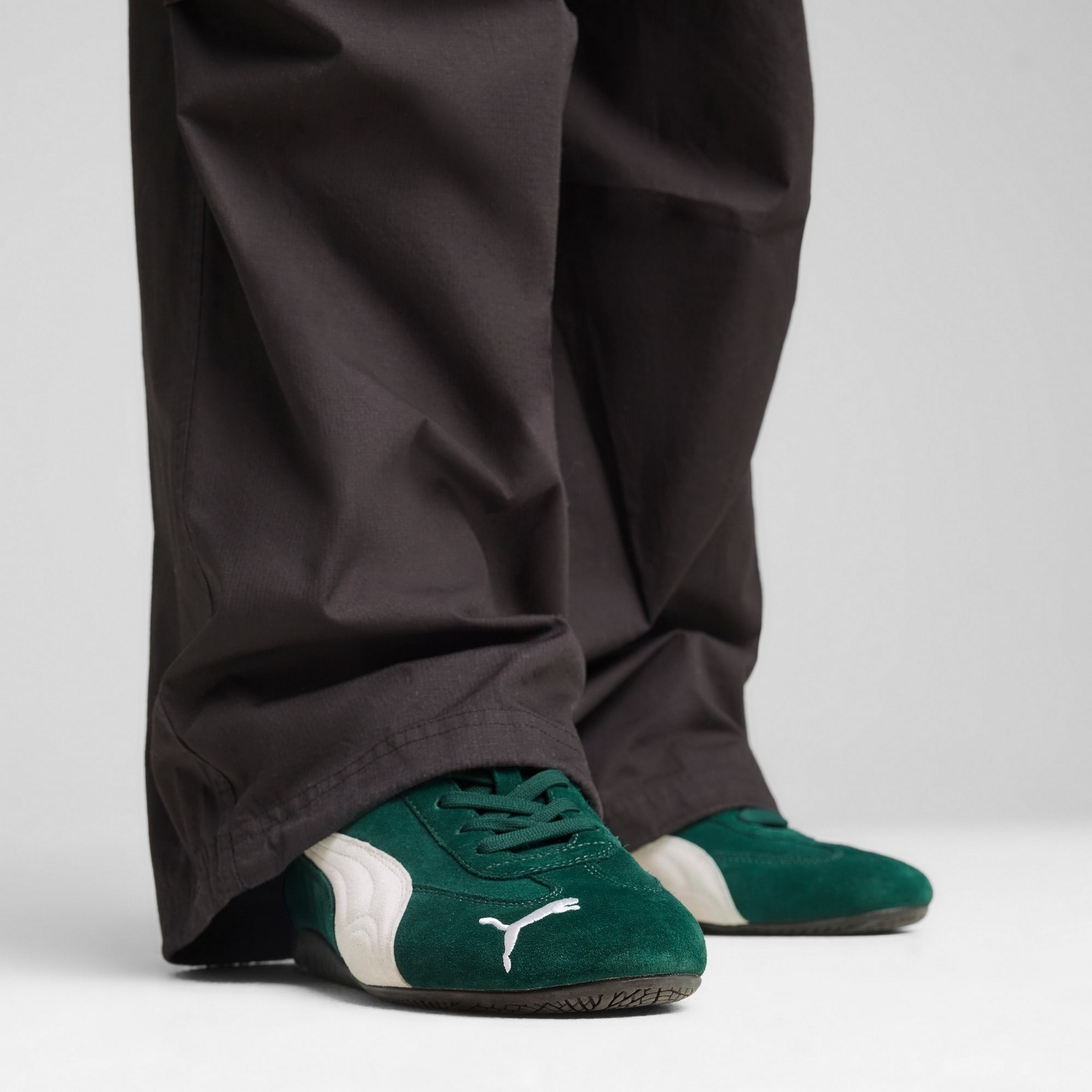 Buty sportowe damskie Puma SPEEDCAT OG zielone 39884612