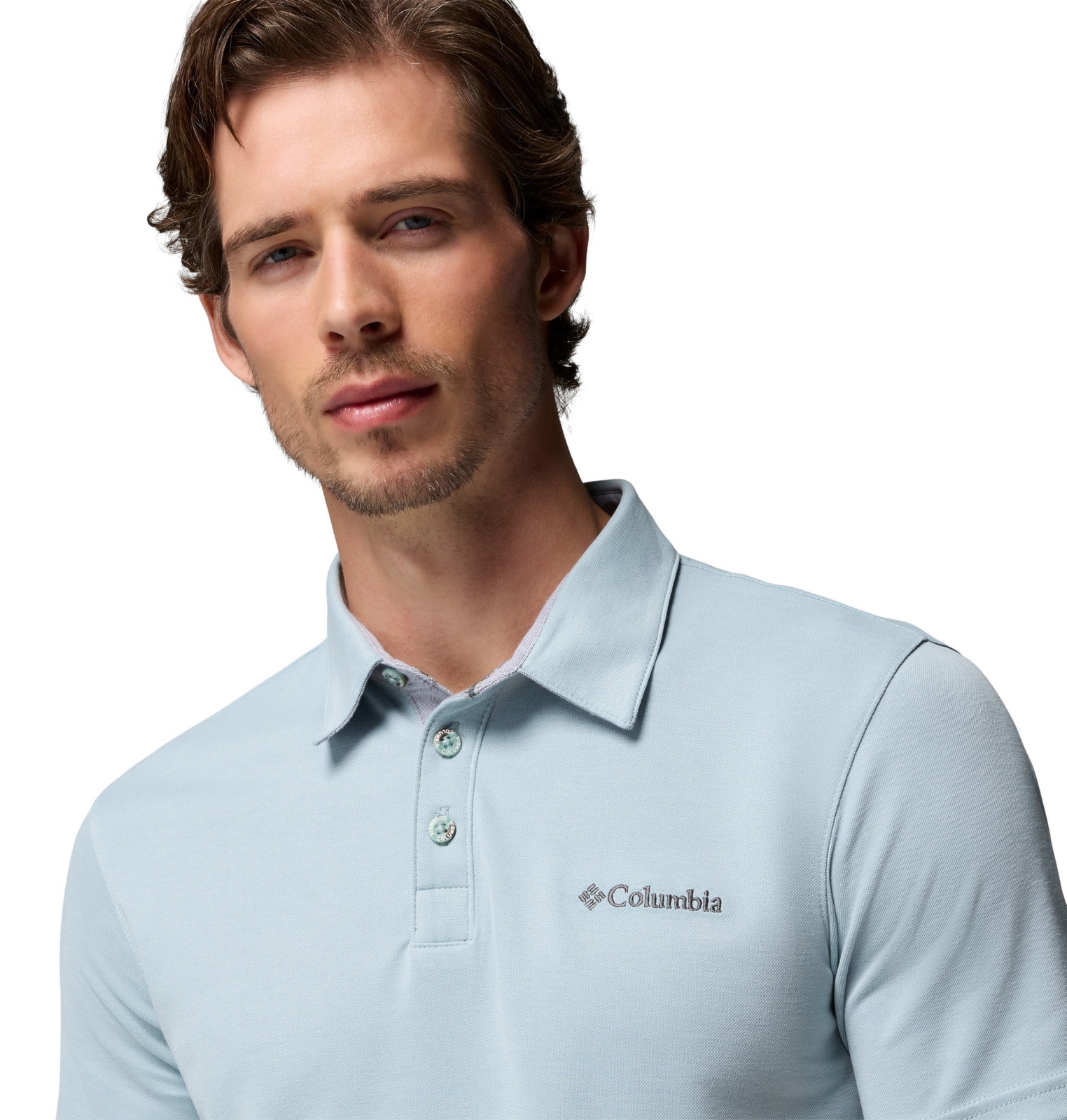 Koszulka polo m�ska Columbia NELSON POINT niebieska 1772721461