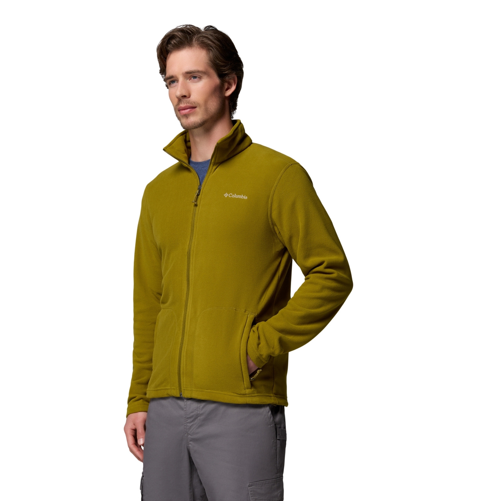 Polar m�ski Columbia FAST TREK LIGHT FZ FLEECE zielony 1772751379