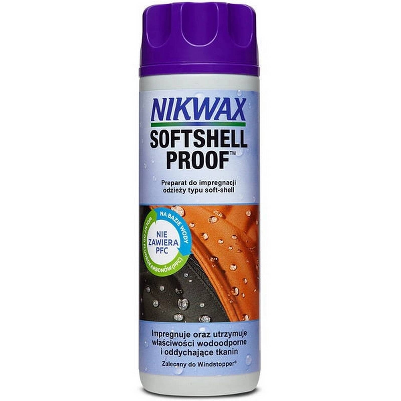 Impregnat do odziey softshell Nikwax SOFTSHELL PROOF WASH-IN 300ML 451P01