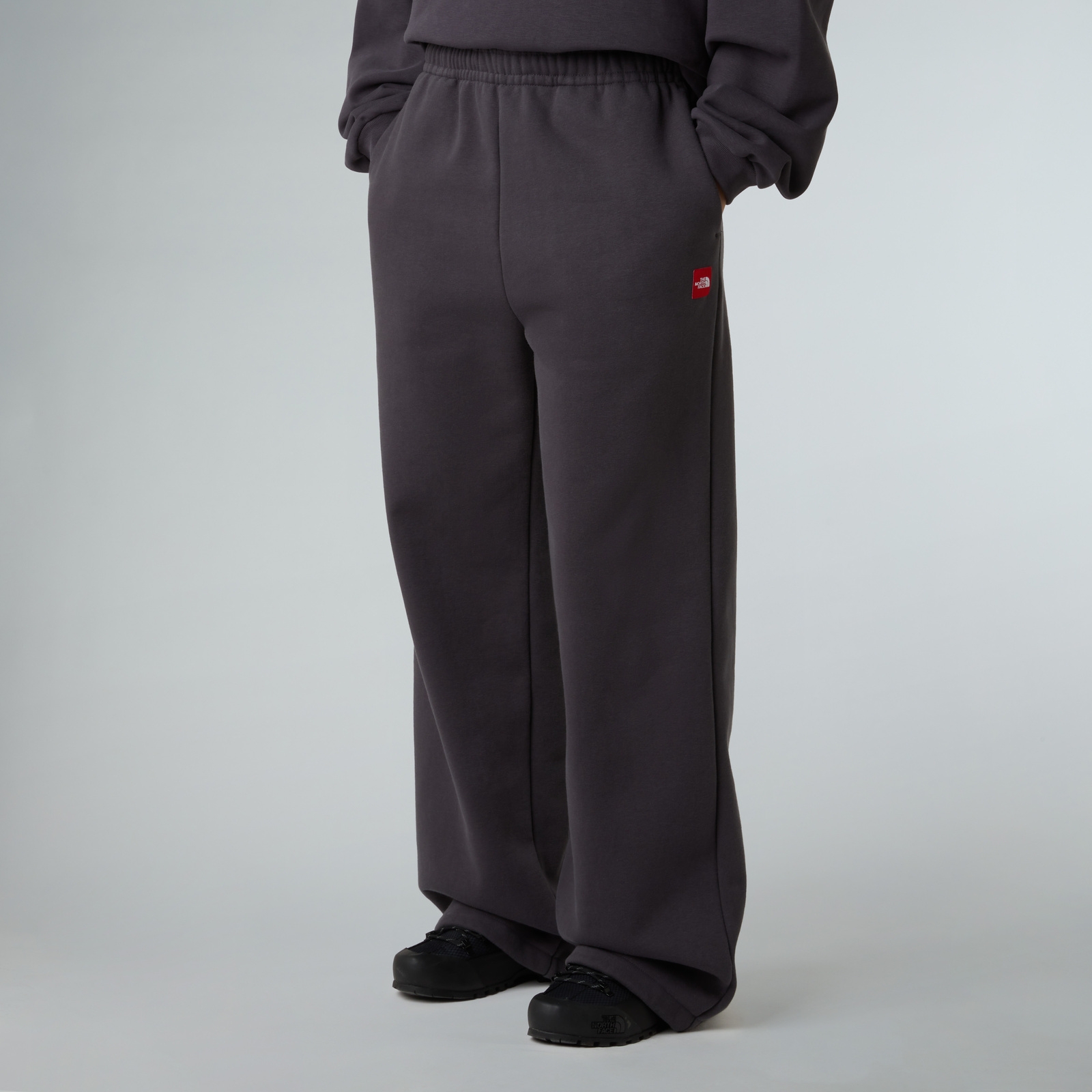 Spodnie dresowe damskie The North Face REDBOX szare NF0A8EG20SA