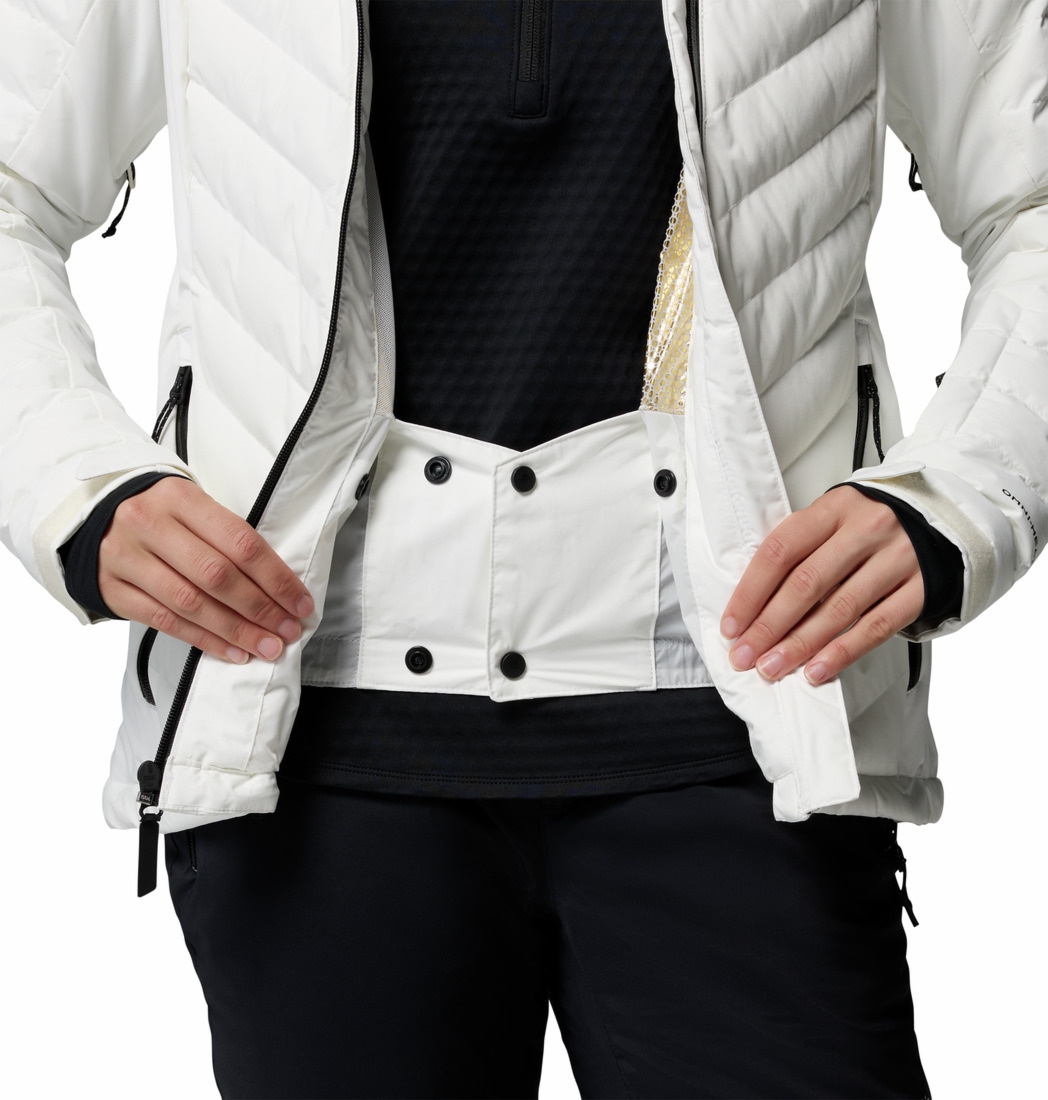 Kurtka narciarska damska Columbia BIRD MOUNTAIN III be�owa 2085641125