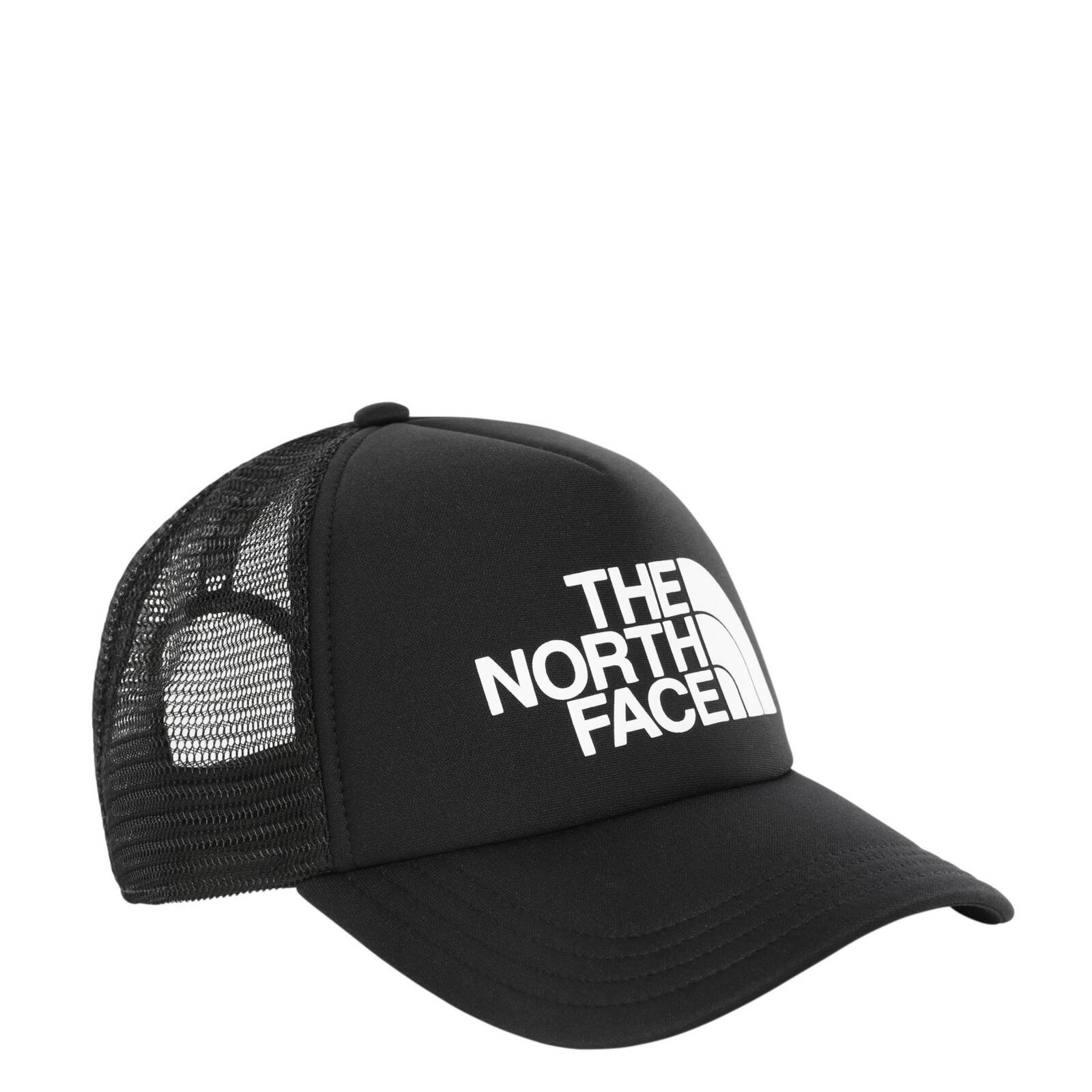 Czapka z daszkiem unisex The North Face LOGO TRUCKER czarna NF0A3FM3KY4