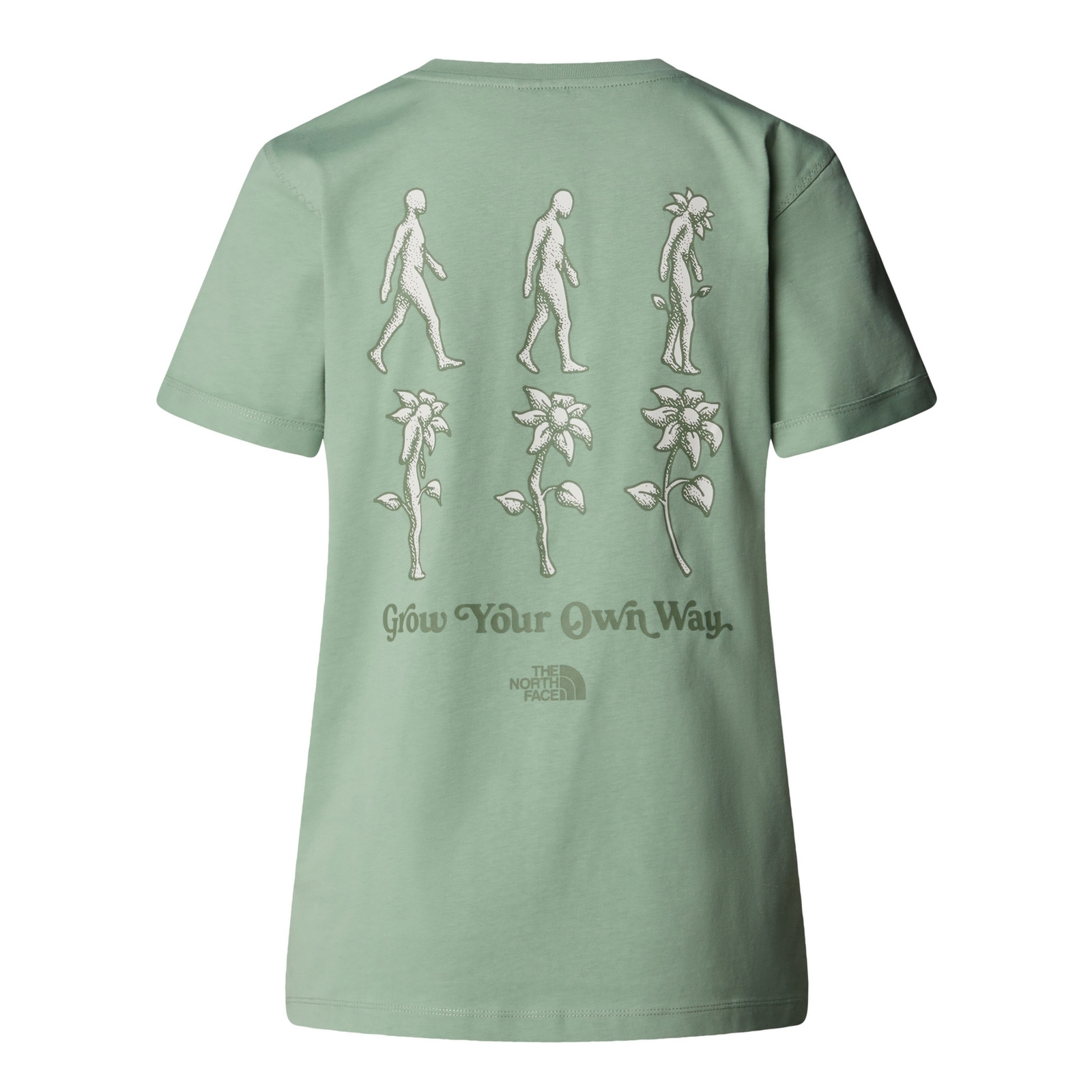 Koszulka damska The North Face CONNECT zielona NF0A8E41BQ1