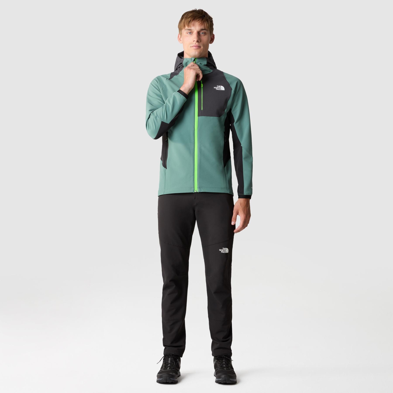 Kurtka softshellowa m�ska The North Face ATHLETIC OUTDOOR zielona NF0A7ZF5OOF