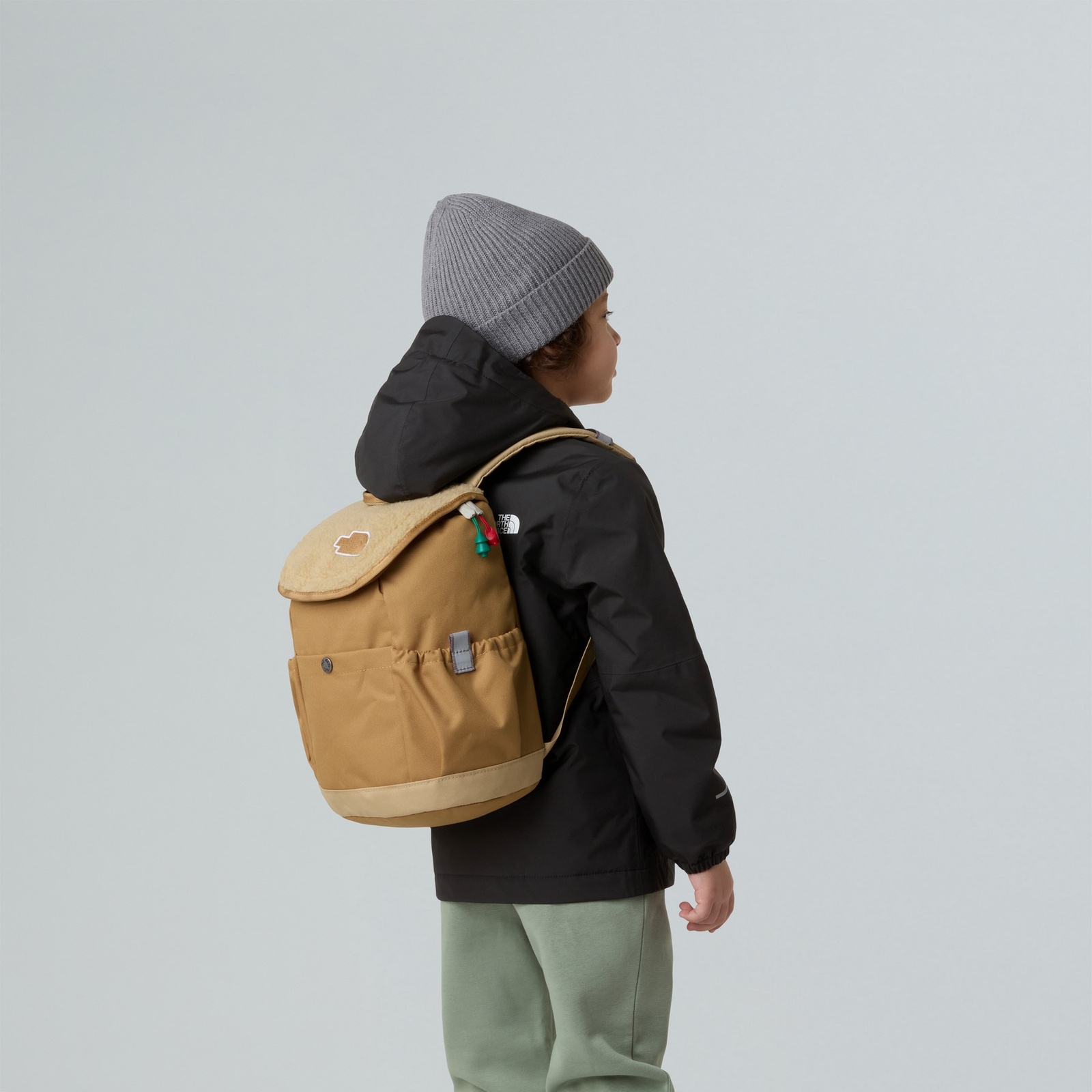 Plecak dziecięcy unisex The North Face MINI EXPLORER beżowy NF0A52VWBQ8