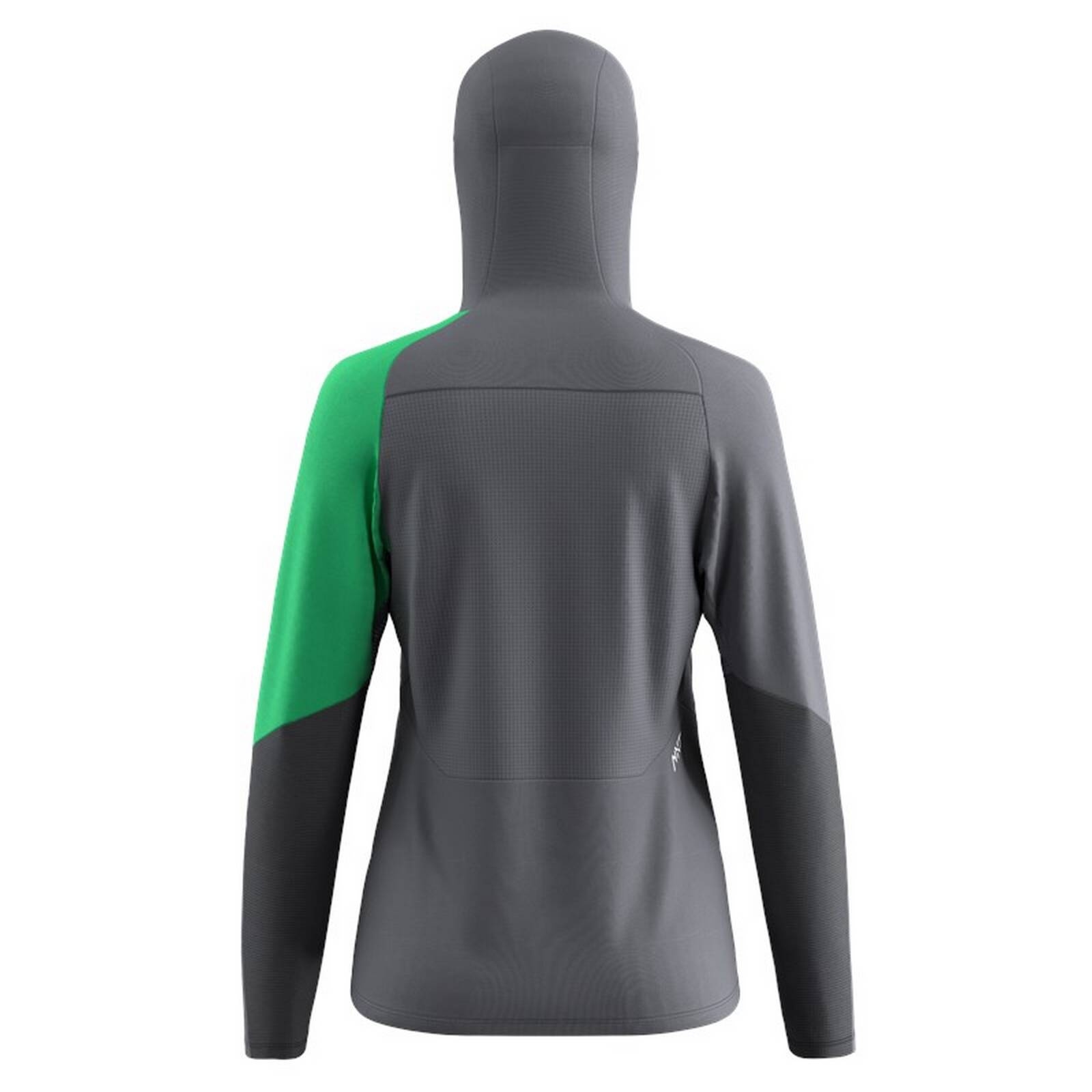 Bluza z kapturem damska Salewa NXT szara 00-0000029062_0531