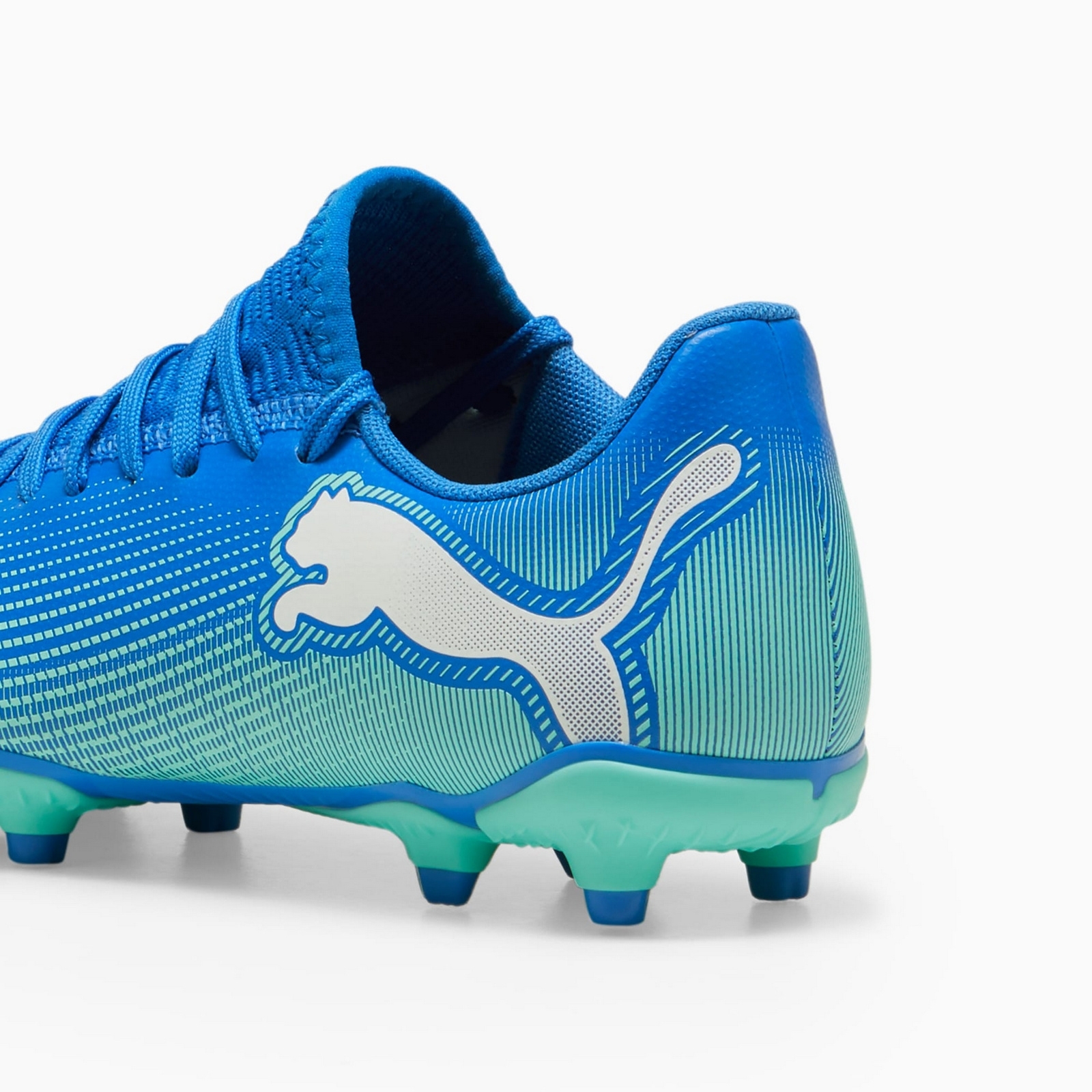 Korki chopice Puma FUTURE 7 PLAY FG/AG JR niebieskie 10794901