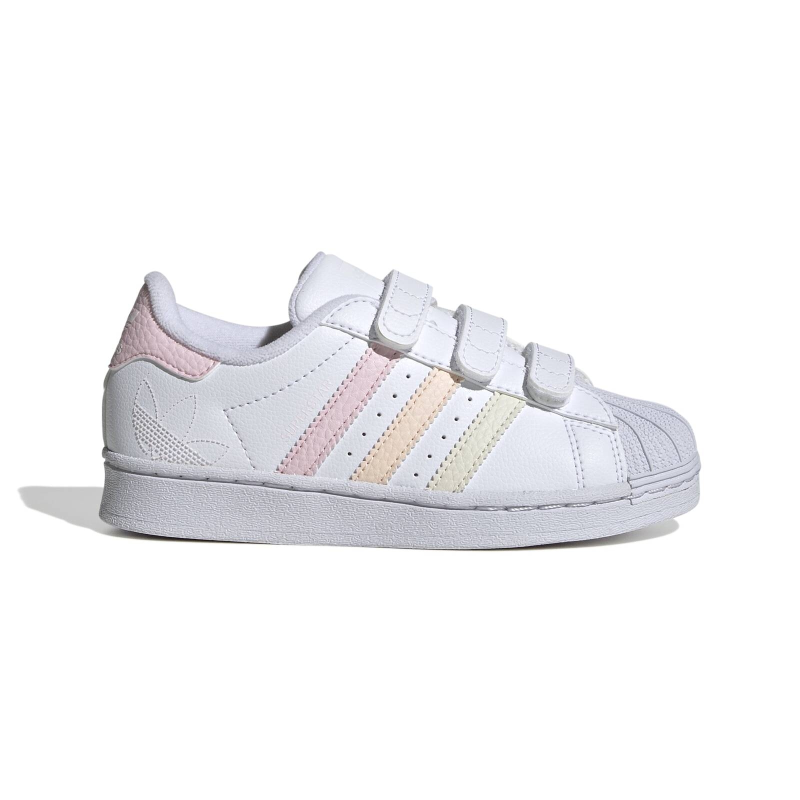 Buty sportowe dziecice adidas SUPERSTAR CF C biae IF3573