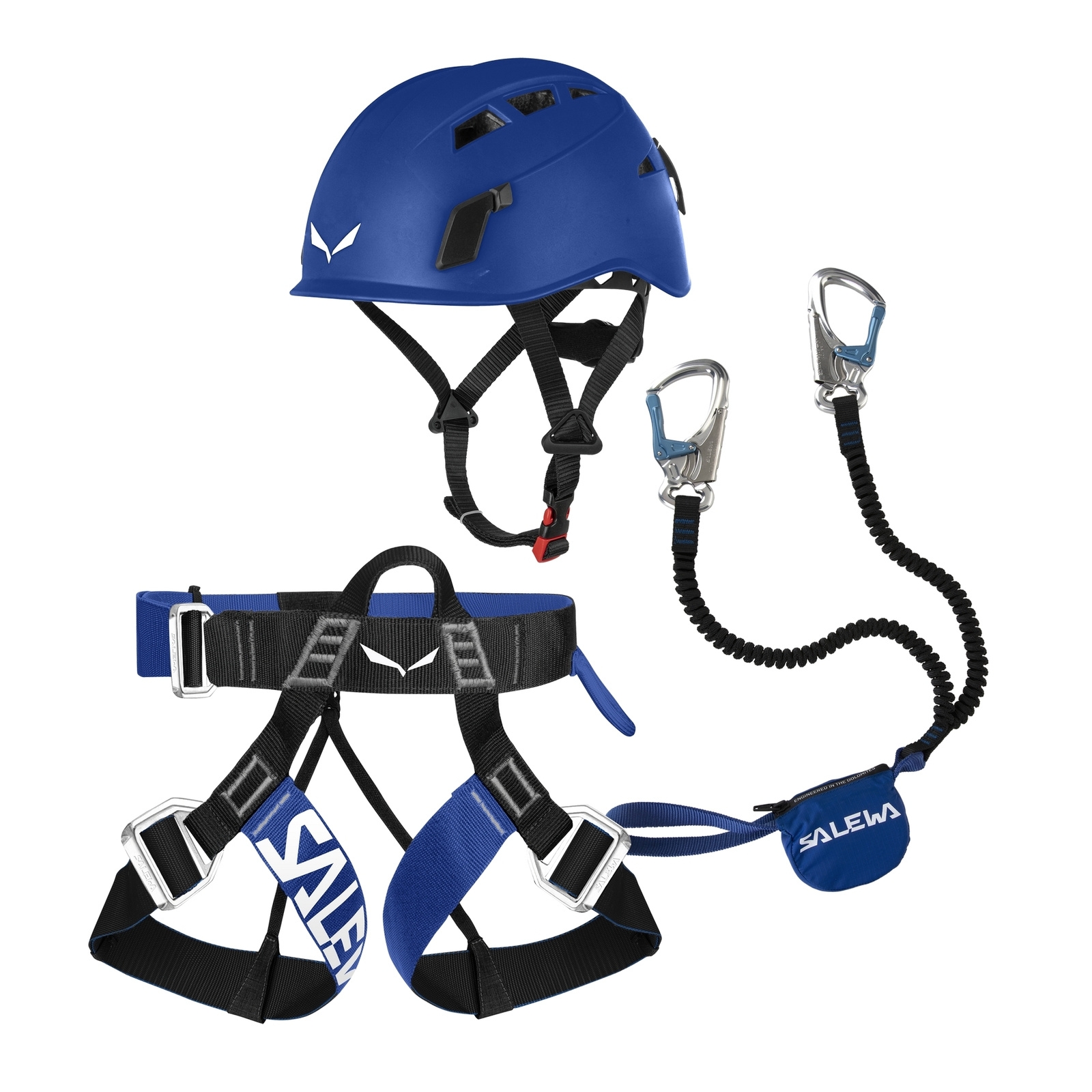 Zestaw wspinaczkowy unisex Salewa VIA FERRATA ATTAC/EVO/TOXO 3.0 wielokolorowy 00-0000000987_0956
