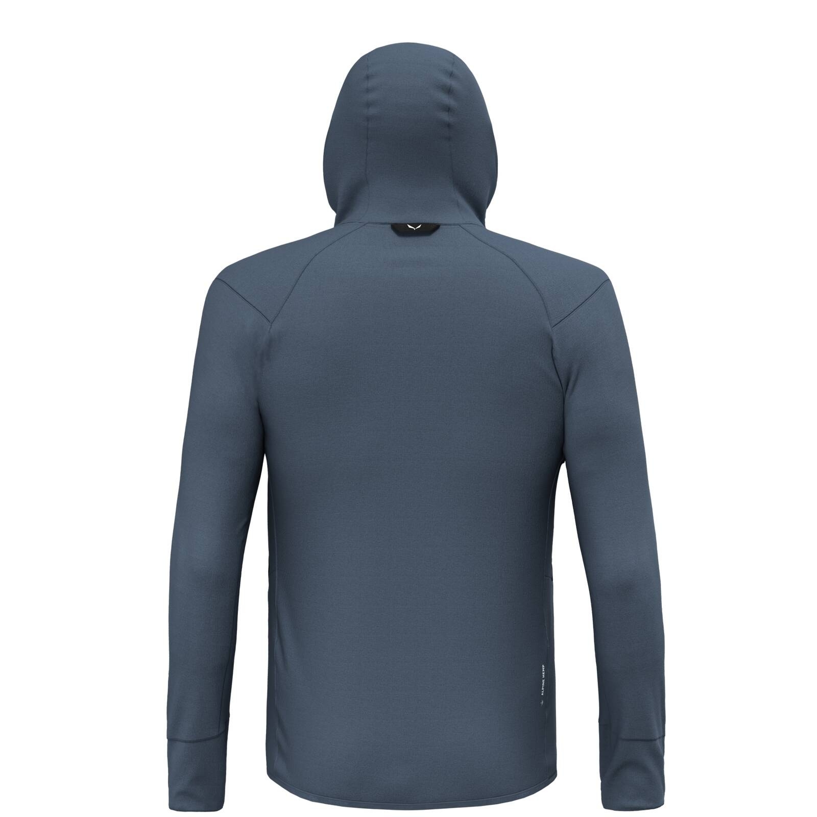 Bluza z kapturem mska Salewa LAVAREDO HEMP niebieska 00-0000028237_8101
