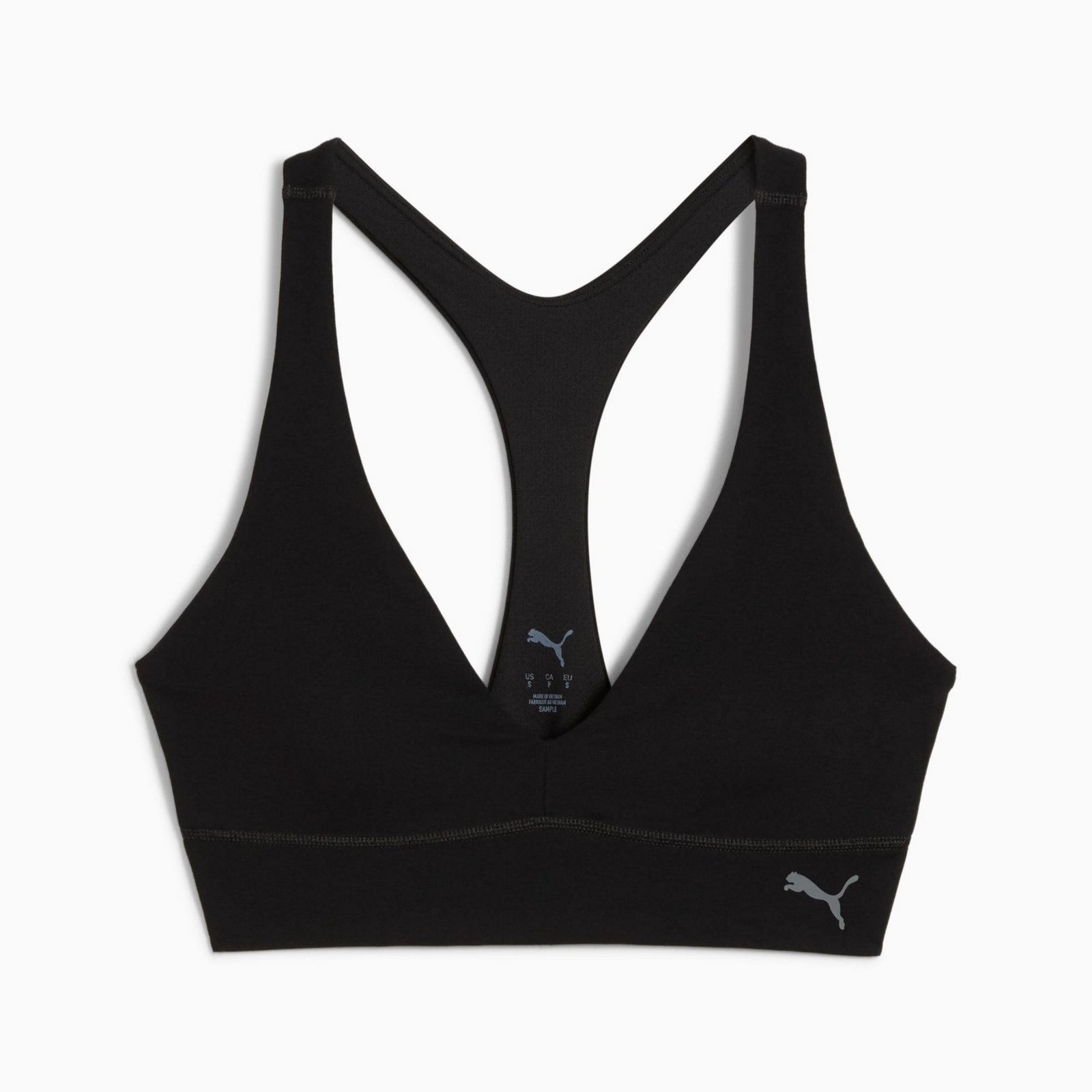 Stanik sportowy damski Puma SHAPELUXE PLUNGE czarny 52748101