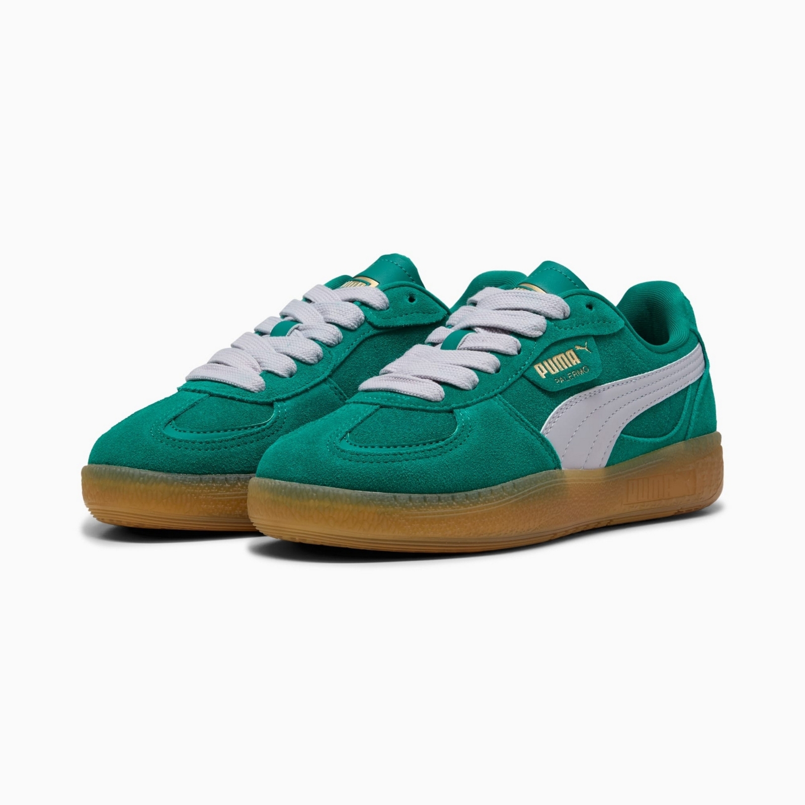 Buty sportowe damskie Puma PALERMO MODA XTRA GUM zielone 40032310
