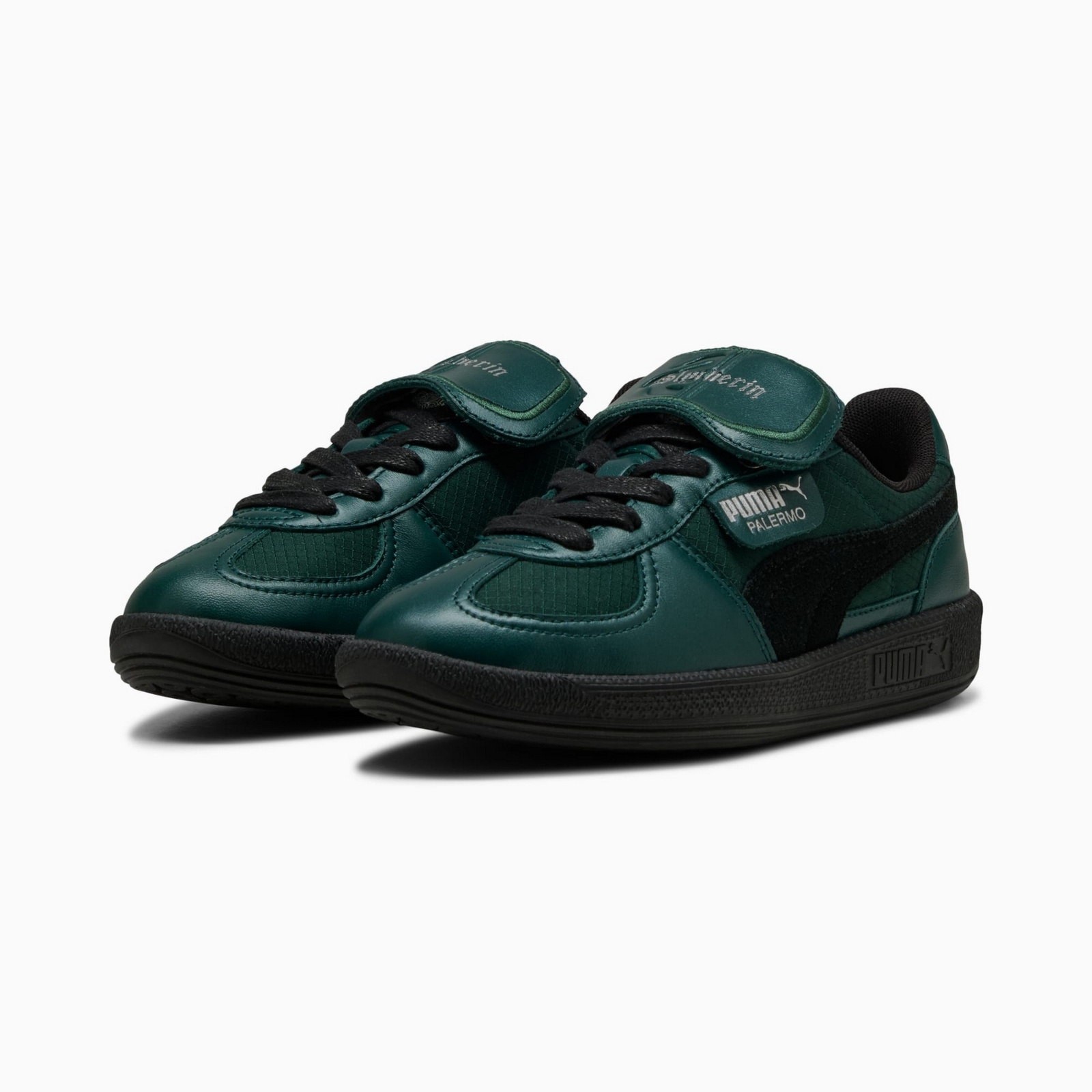 Buty sportowe dziecice Puma PALERMO 2 HARRY POTTER JR zielone 40164001