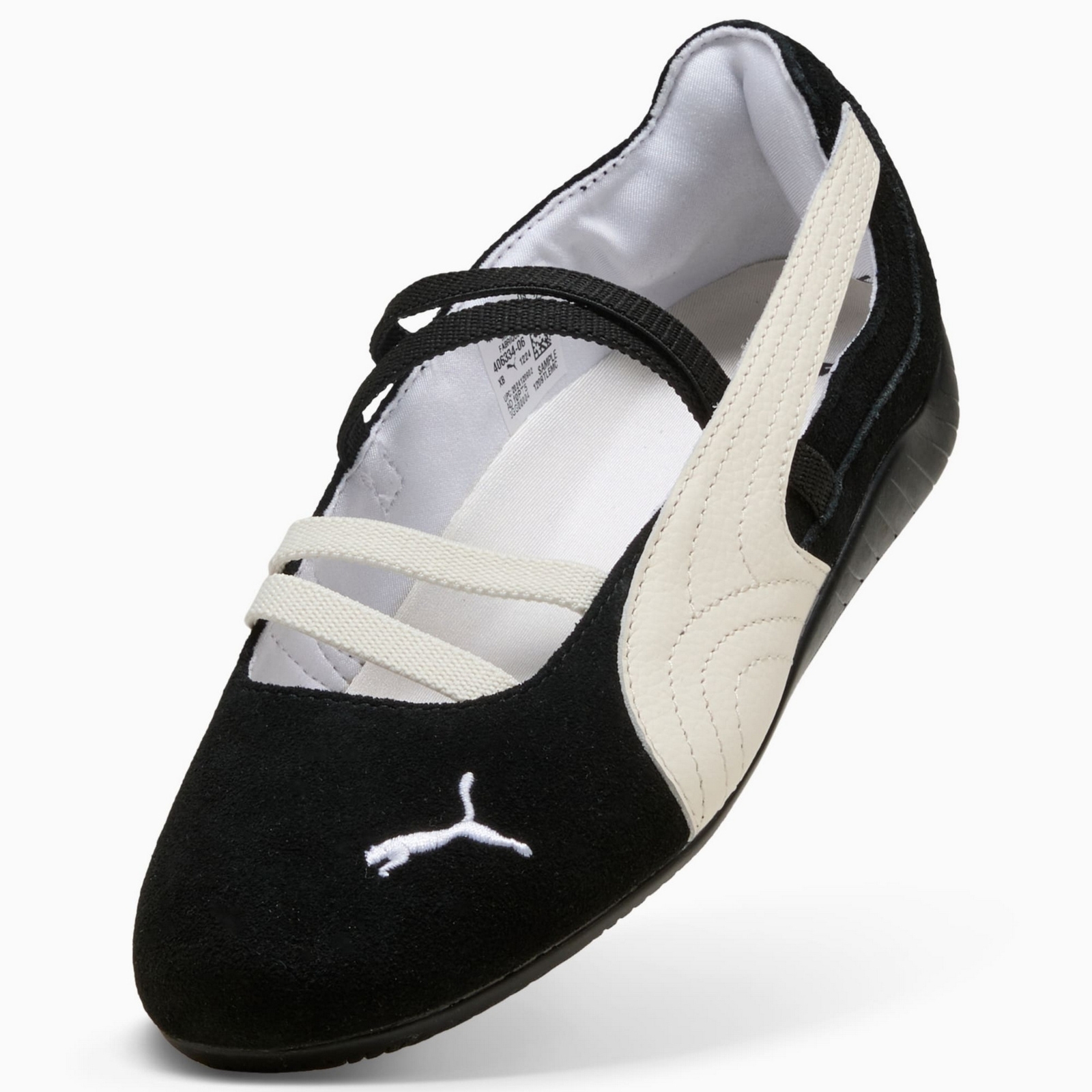 Baleriny damskie Puma SPEEDCAT czarne 40633406