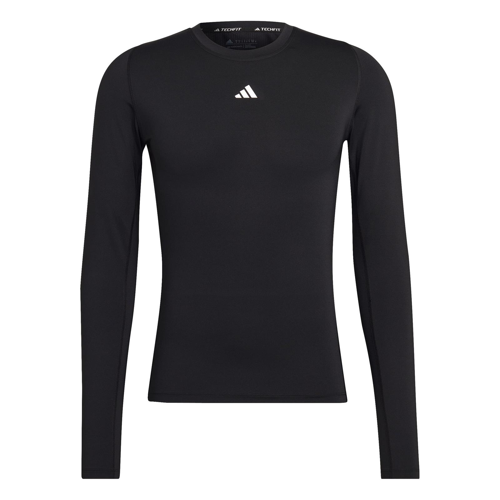 Koszulka longsleeve mska adidas TECH FIT czarna HK2336