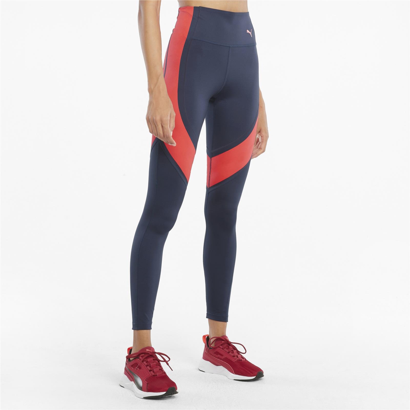 Legginsy damskie Puma Train EverSculpt granatowe 52094366