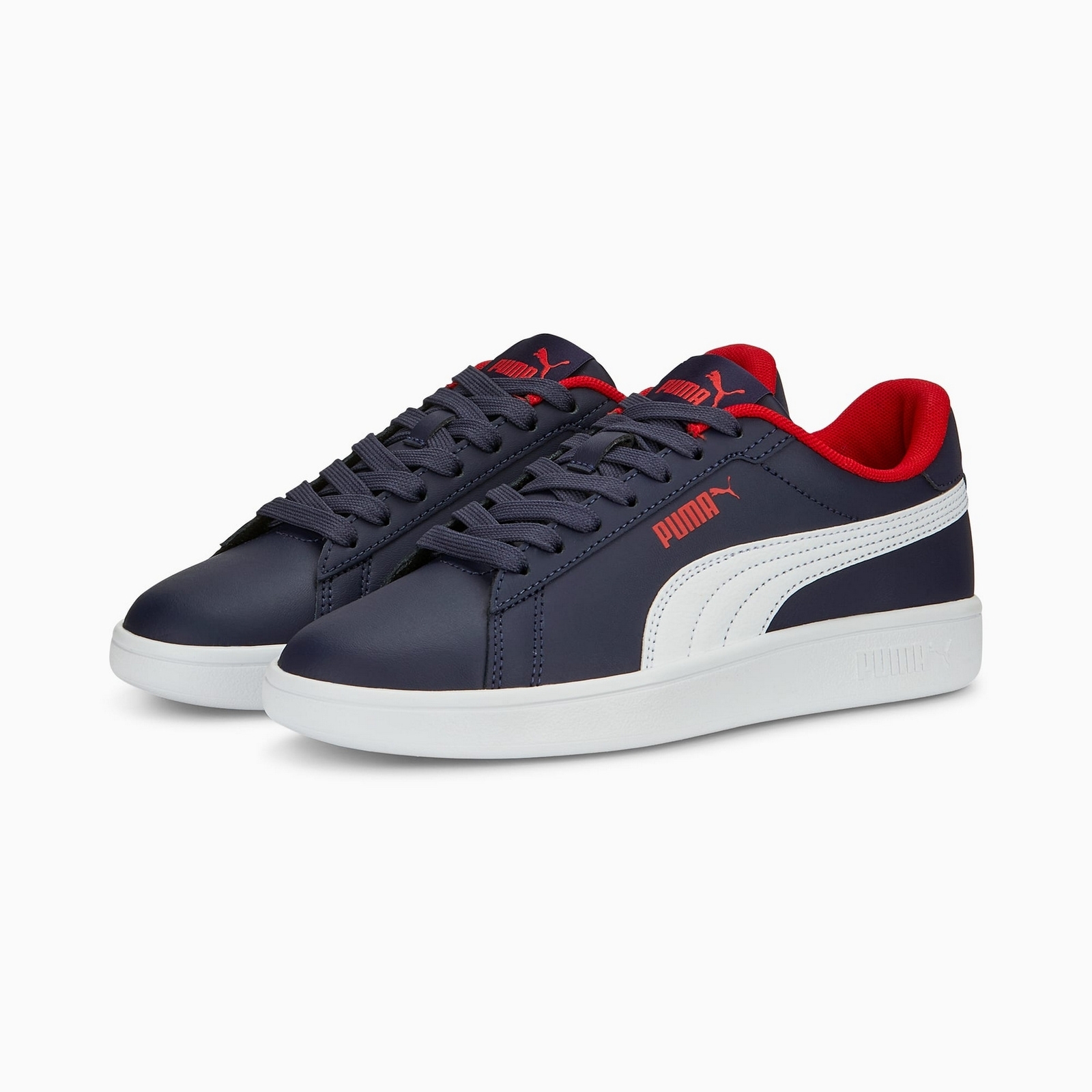 Buty sportowe dziecice Puma SMASH 3.0 L JR granatowe 39203104