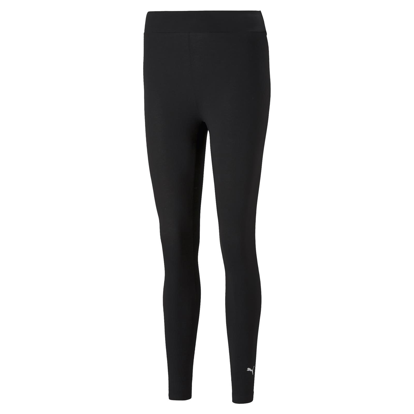 Legginsy damskie Puma ESSENTIALS LOGO czarne 58683251