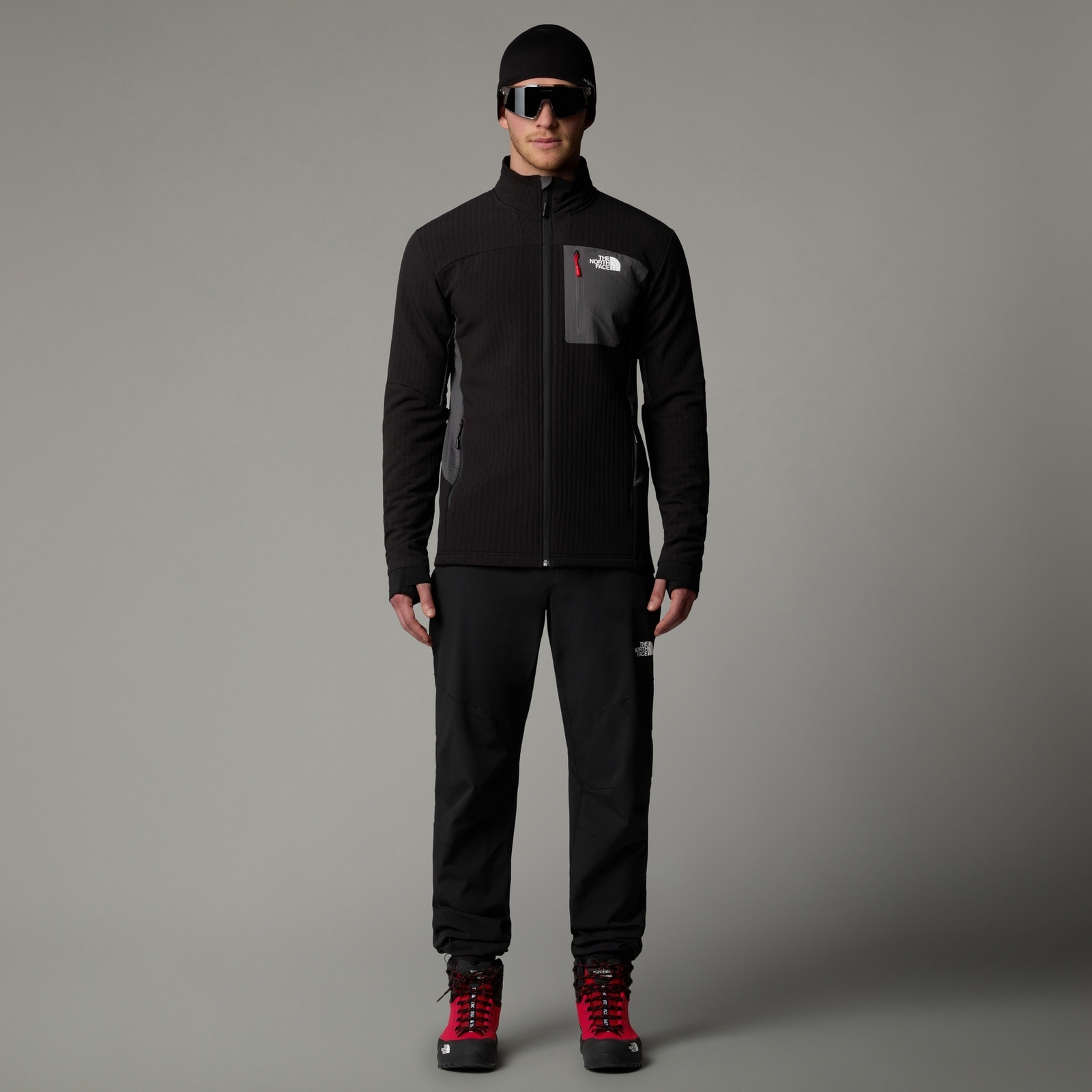 Polar męski The North Face HIGHBALL czarny NF0A897B7IN