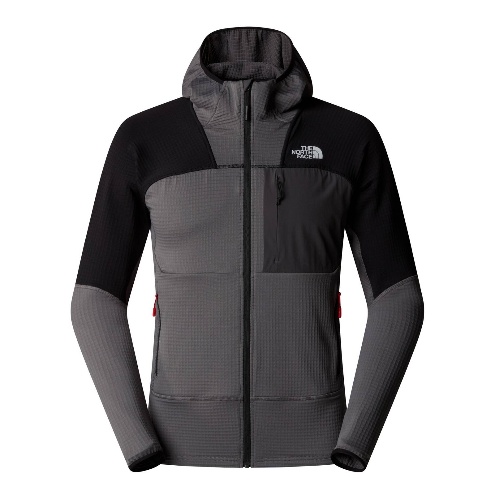 Bluza z kapturem mska The North Face STORMGAP POWERGRID szara NF0A87J7RPI