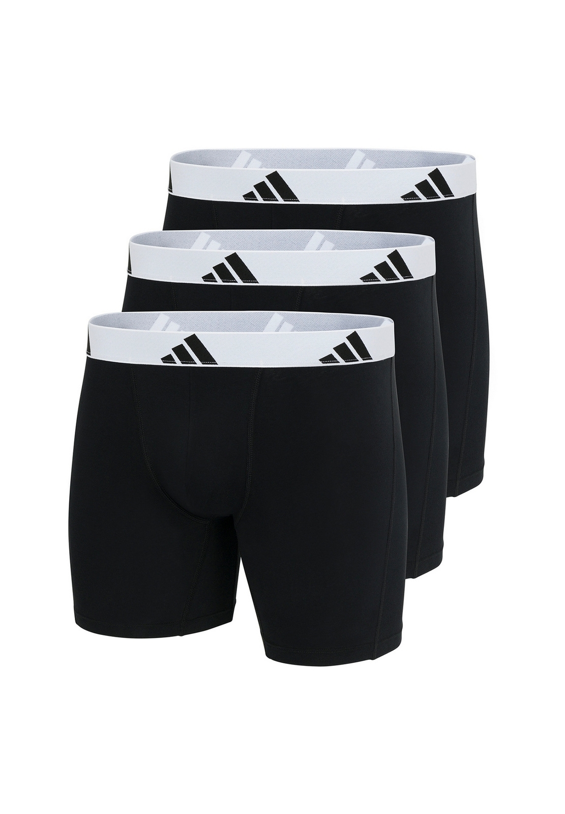 Bokserki mskie adidas ACTIVE FLEX SHORTS 3-PACK czarne 4AM004-006