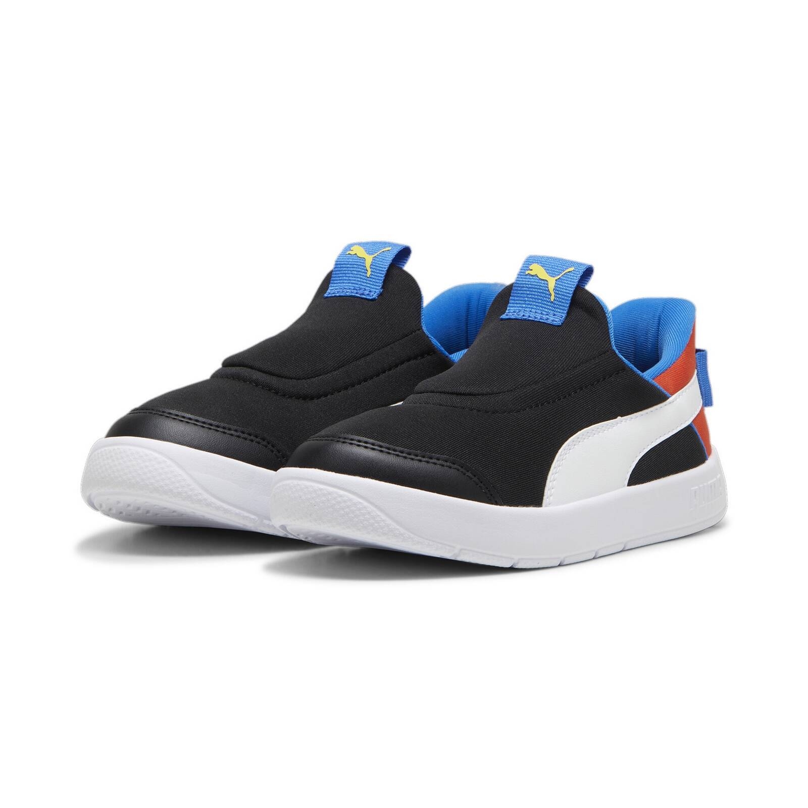 Buty sportowe chopice Puma COURTFLEX V3 SLIPTECH PS czarne 39973401