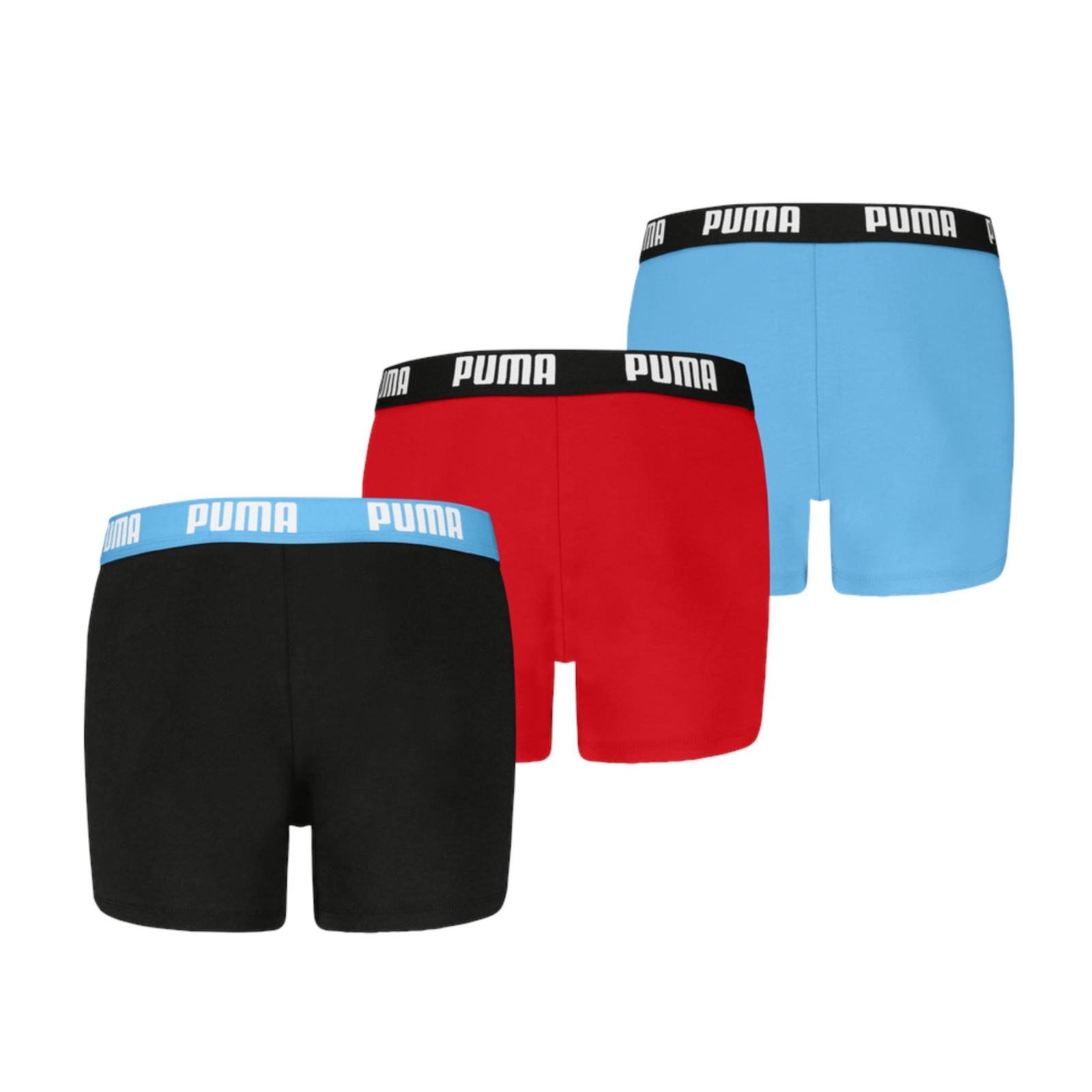 Bokserki chłopięce Puma KIDS 3-PACK wielokolorowe 93580708