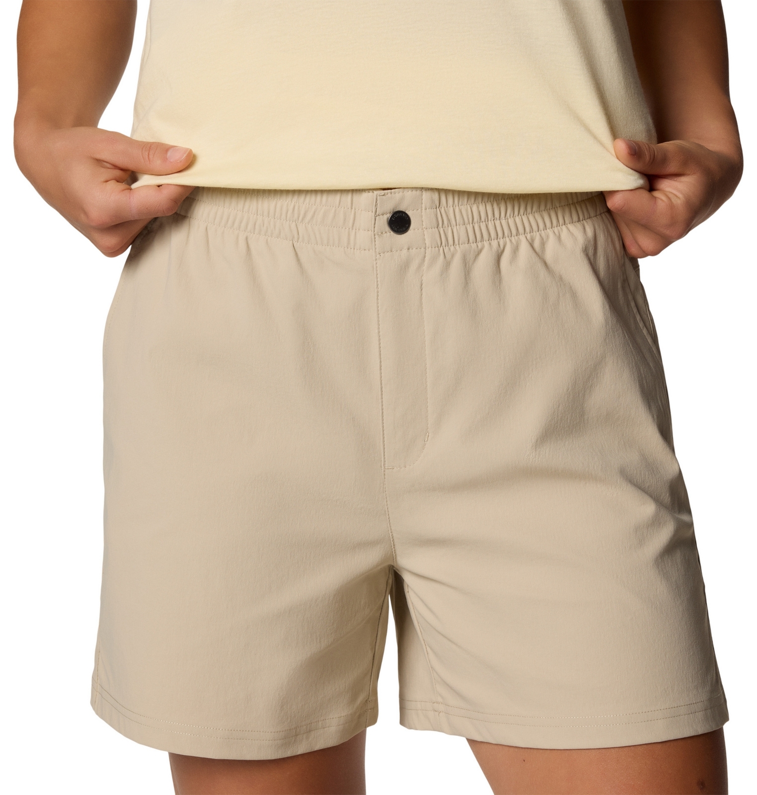 Spodenki trekkingowe damskie Columbia CEDAR CREST be�owe 2119823271