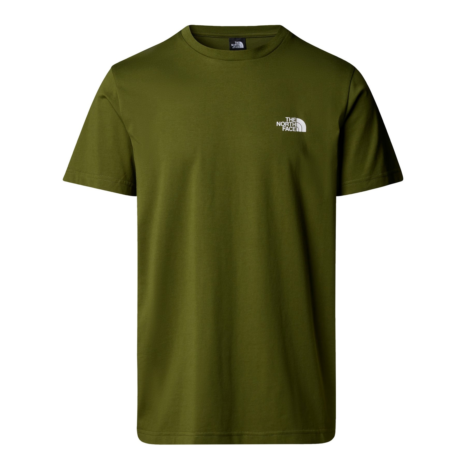 Koszulka męska The North Face SIMPLE DOME zielona NF0A87NGBRI