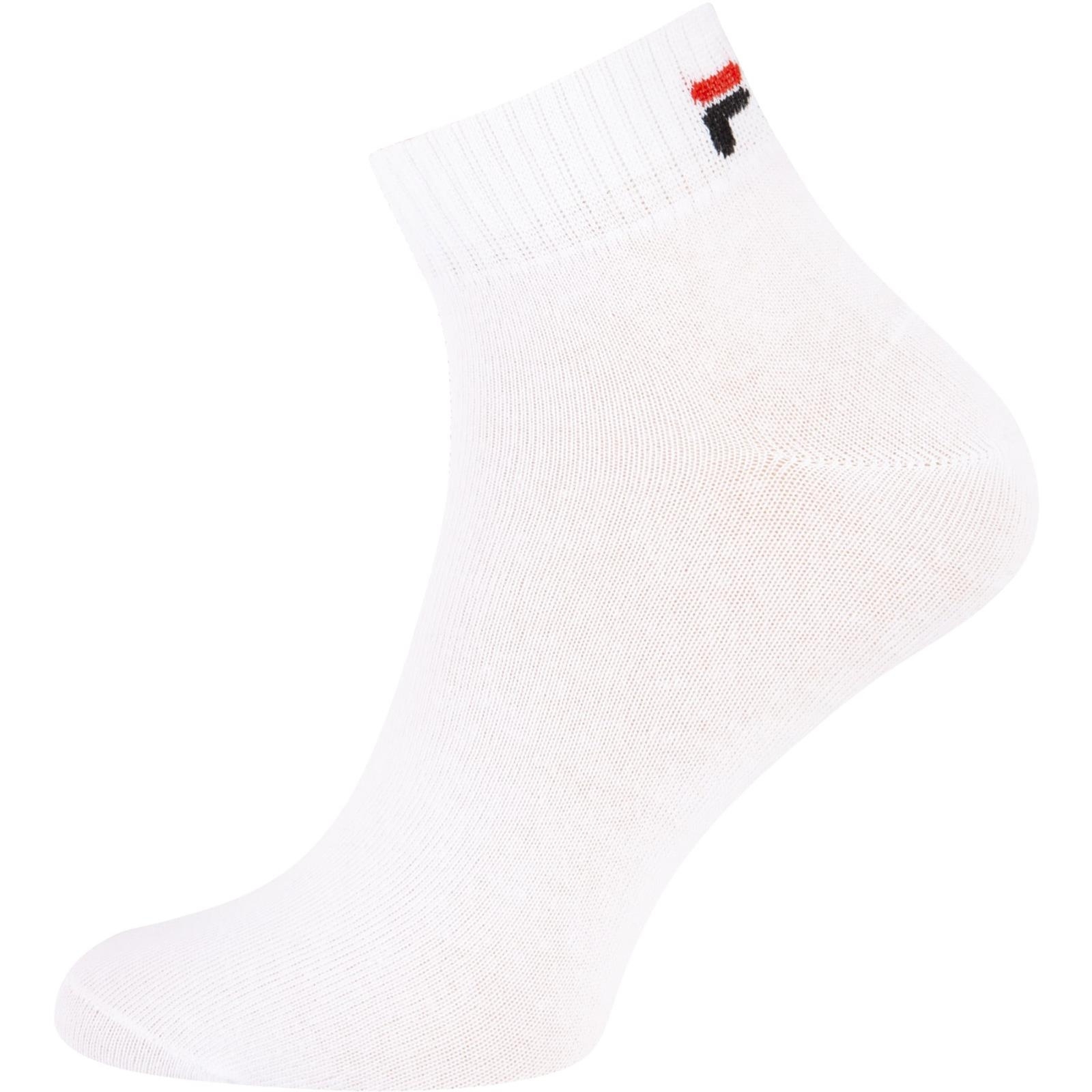 Skarpety unisex Fila QUARTER PLAIN 3-PACK biae F9300-300