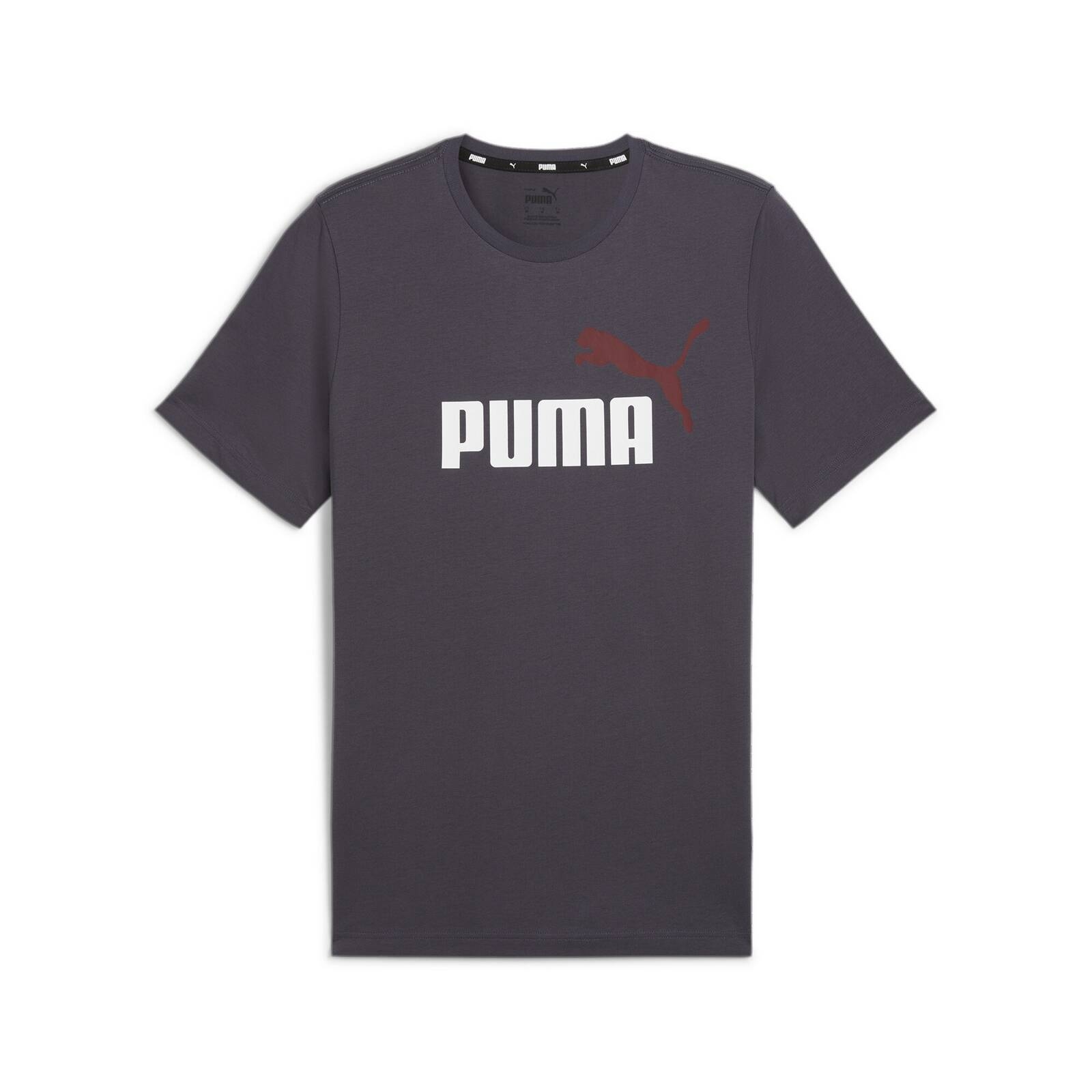 Koszulka mska Puma ESS+ 2 COL LOGO szara 58675969