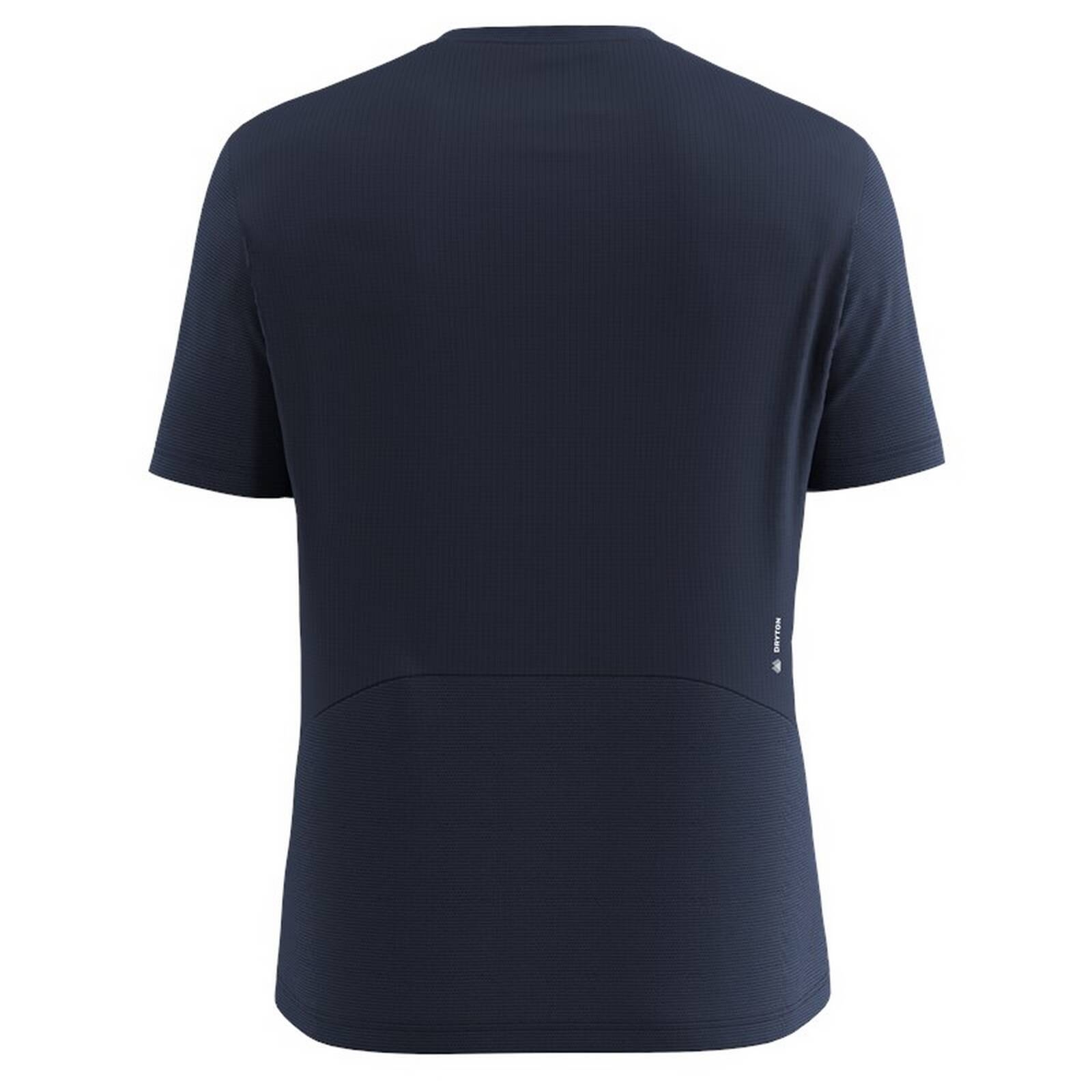 Koszulka mska Salewa PUEZ HYBRID DRY granatowa 00-0000028866_3960
