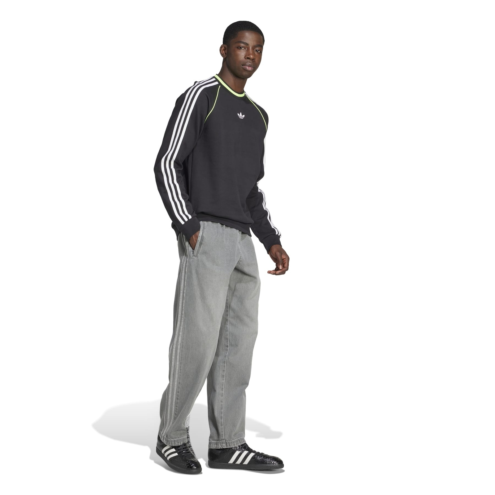 Bluza mska adidas PIPING czarna JW5918