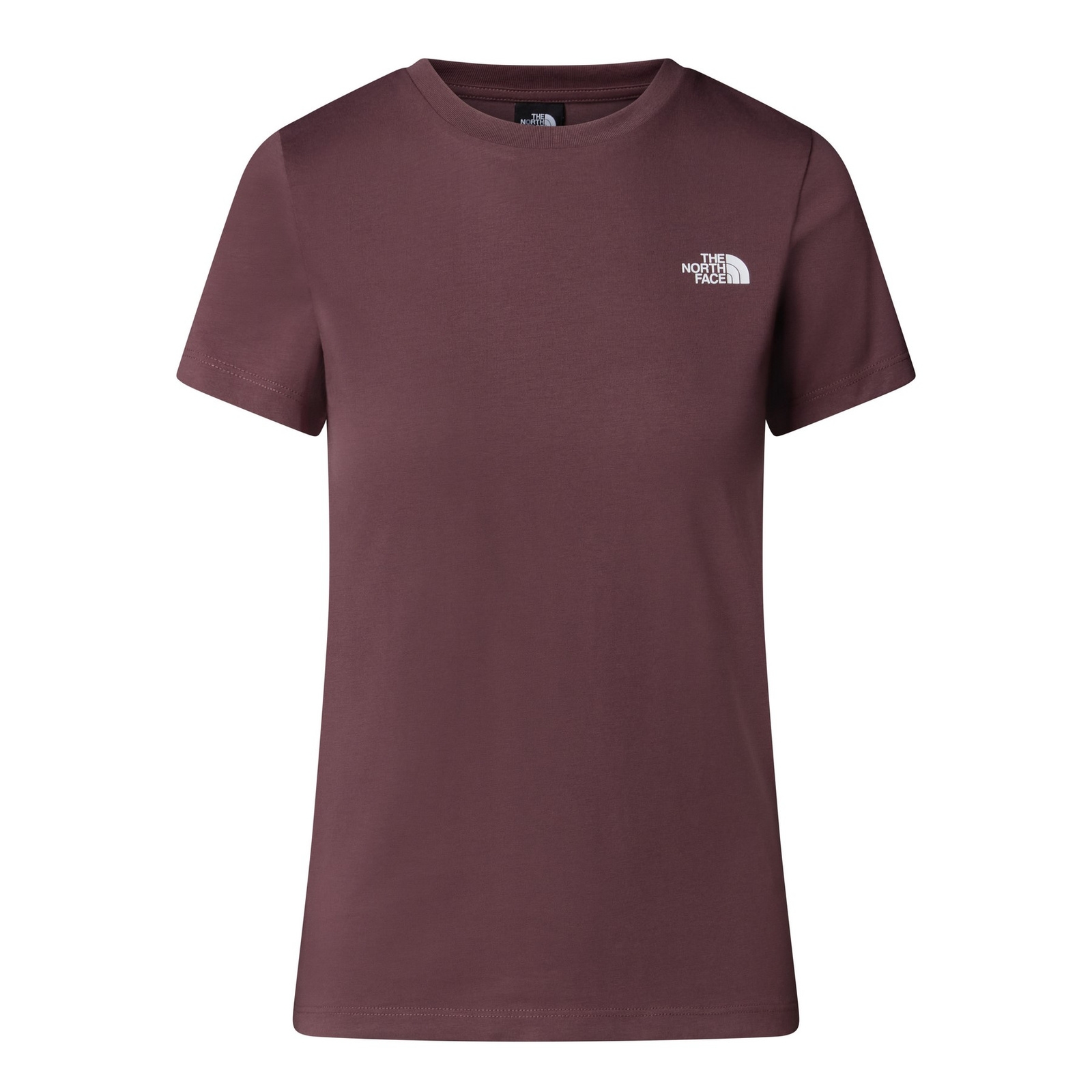 Koszulka damska The North Face SIMPLE DOME fioletowa NF0A87NHBQ7