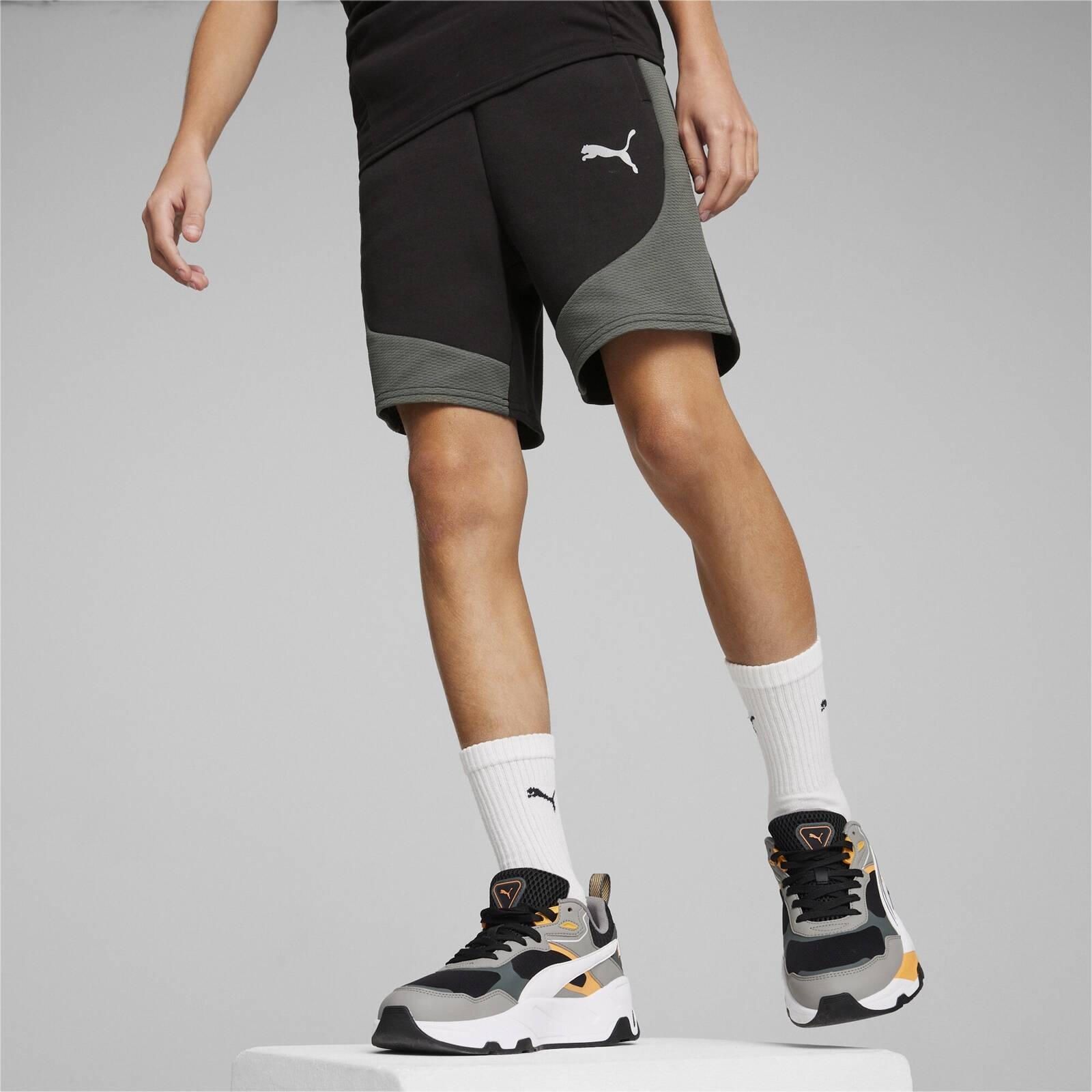 Szorty chopice Puma EVOSTRIPE 8 DK czarne 67919701