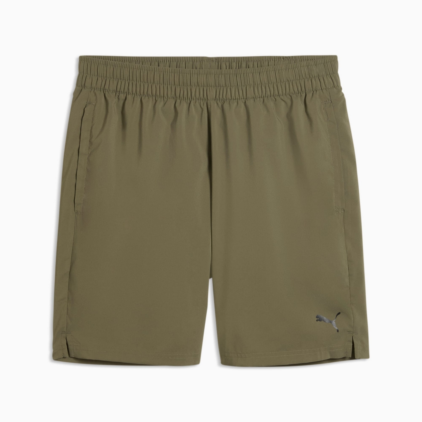 Spodenki treningowe m�skie Puma TAD FOUNDATIONS 7" WOVEN zielone 52804681