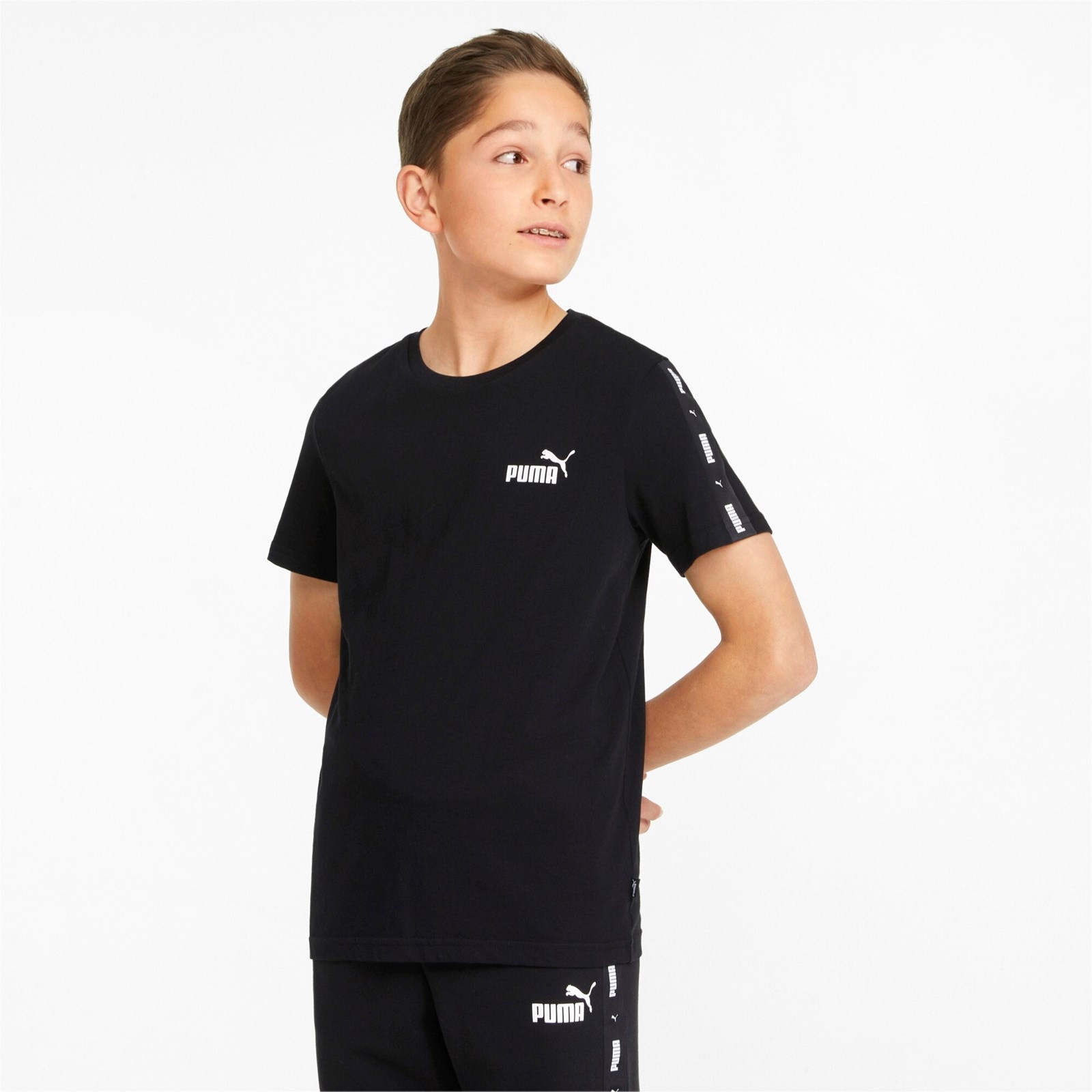 Koszulka chopica Puma ESS TAPE czarna 84730001